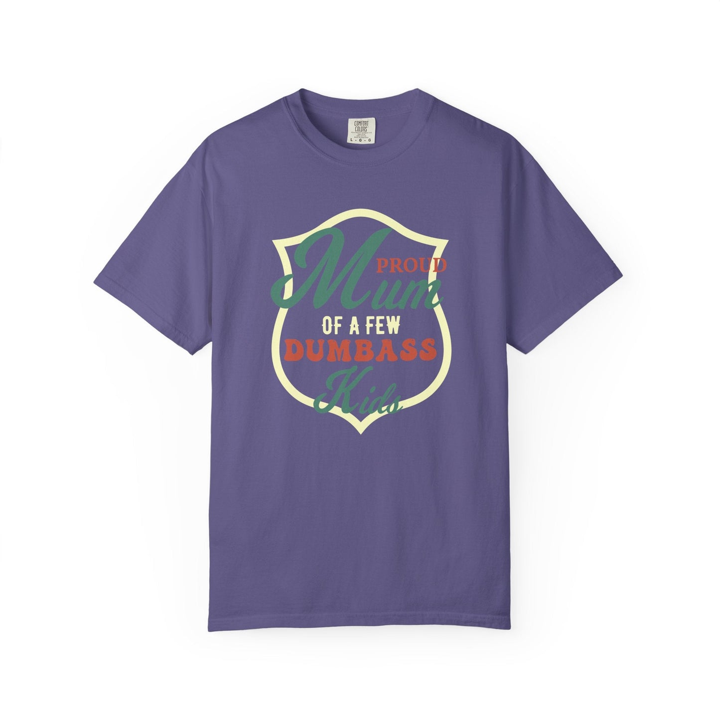 Mom T-shirt Mother's Day Mama Tee Unisex Comfort Colors Garment-Dyed Cotton h44