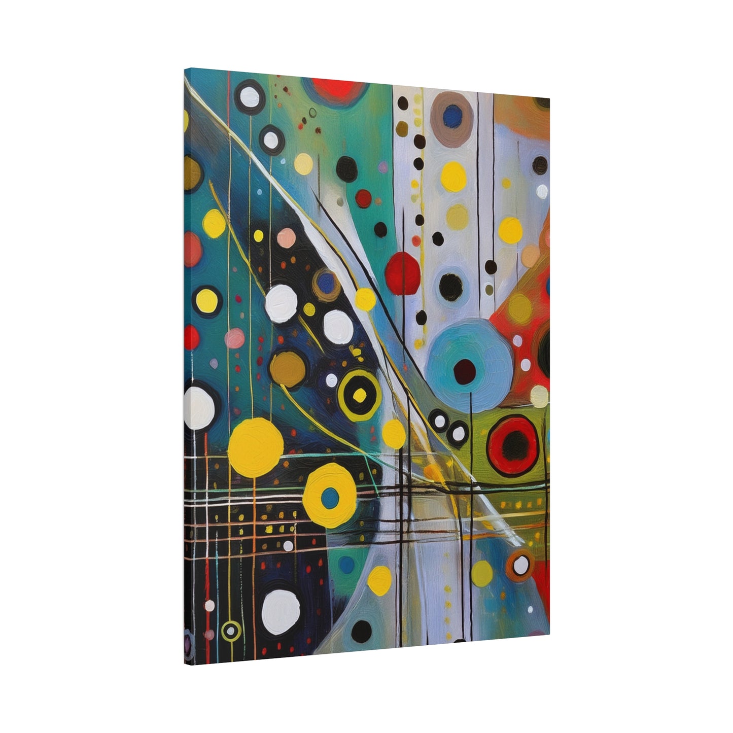 Abstract Oil Painting Print Canvas 20x24,20x30,24x30 24x32,24x36,30x40 32x48,36x48,40x60 Pine-Wood Inner Frame ABS-116