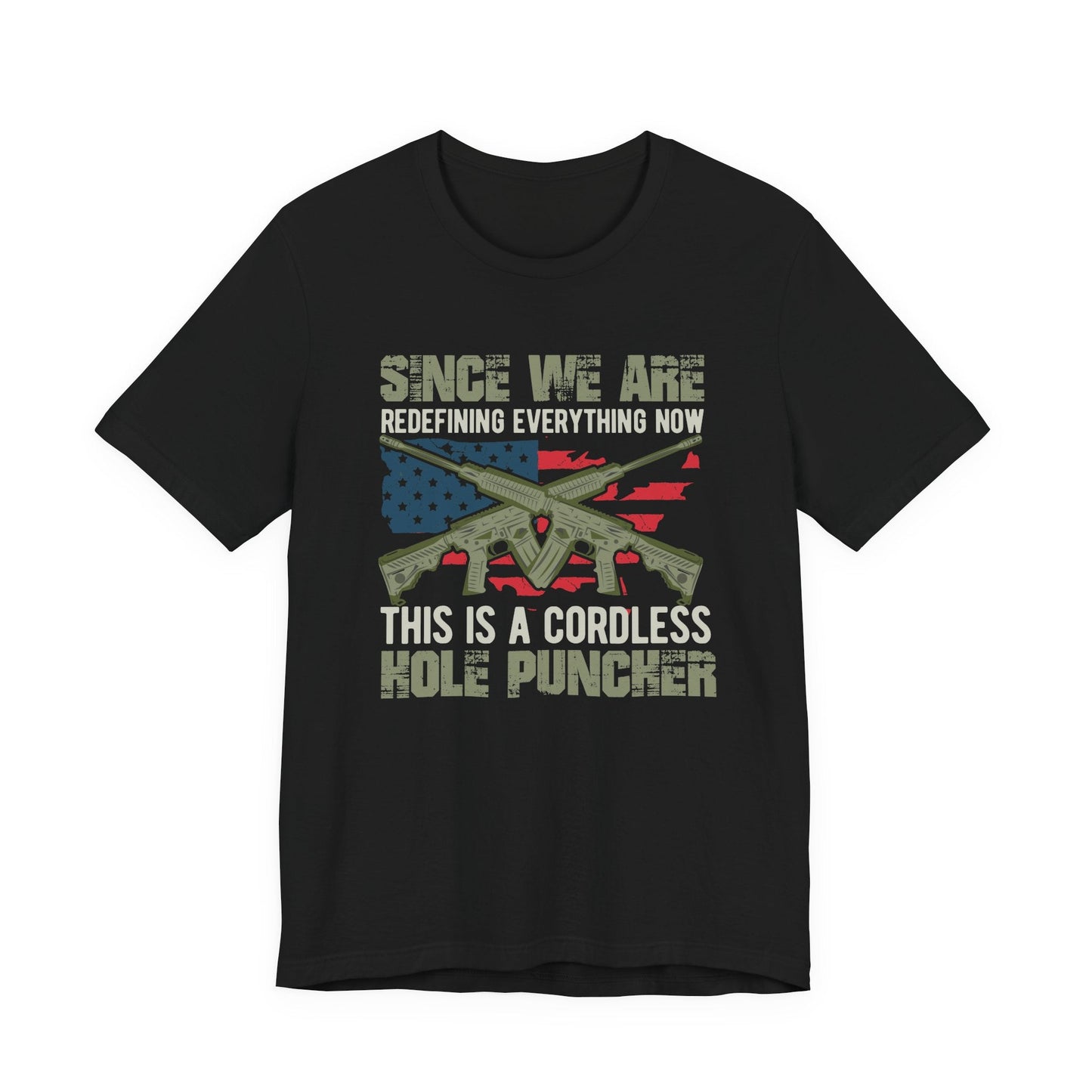 Army Veteran Patriotic Graphic Design Unisex Cotton T-Shirt v14