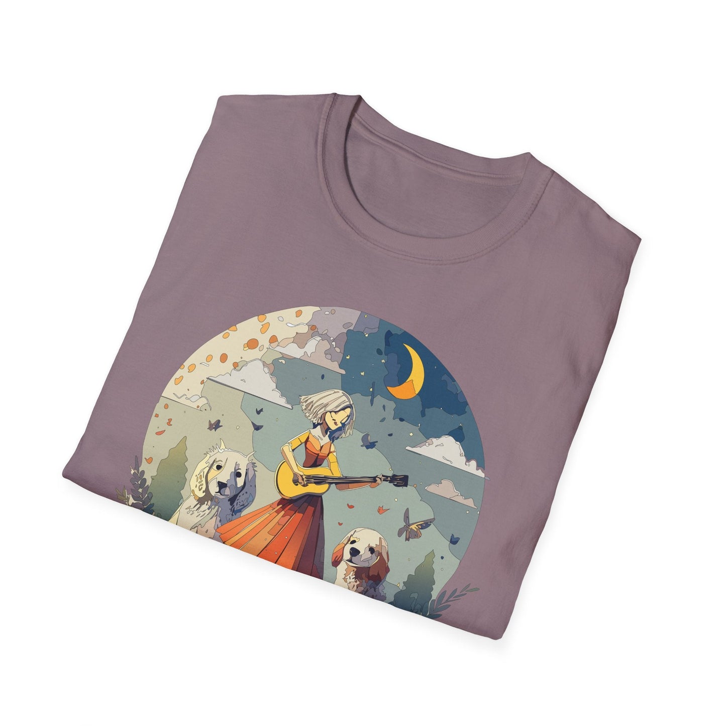 Womens Graphic T Shirts Art Design Tee Softstyle Gildan 64000 100 Percent Cotton