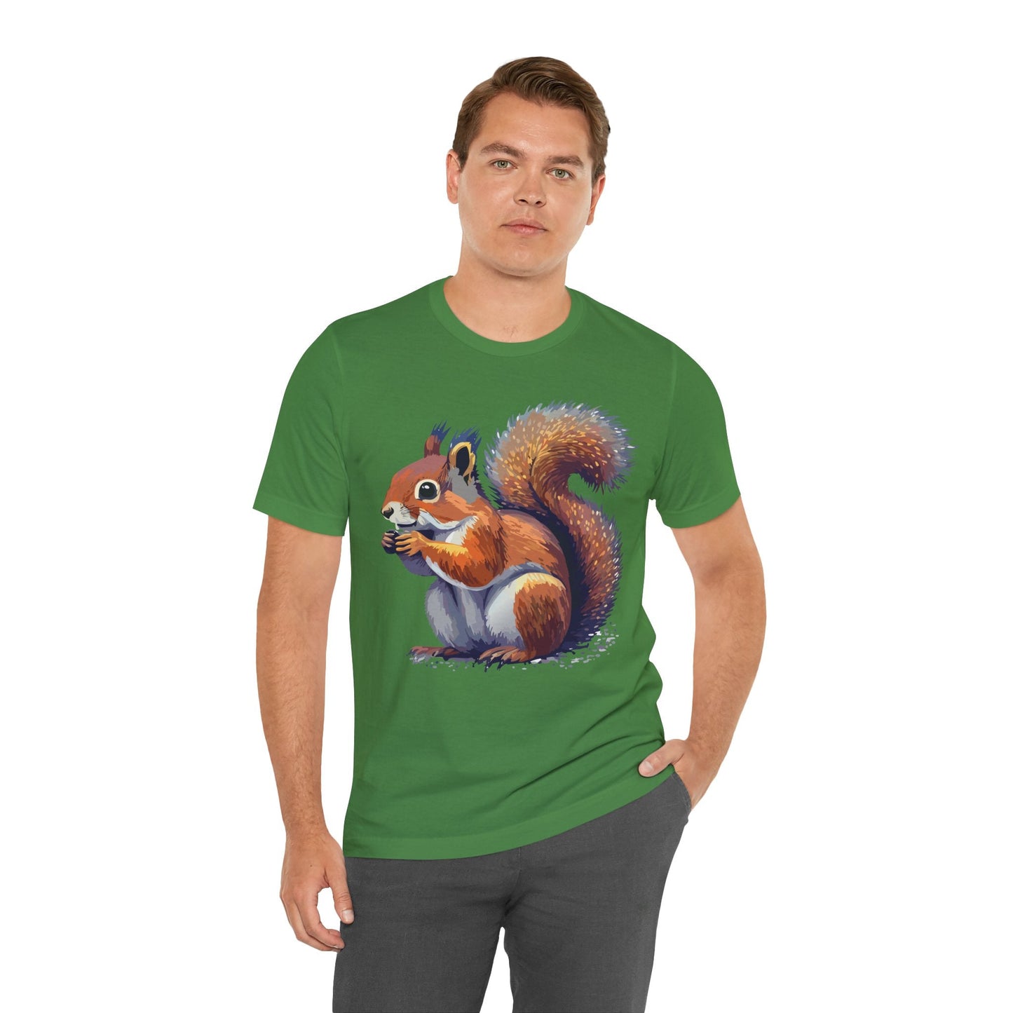 Unisex Animal Print Tee Shirt With Wild Animals Artwork Gildan Softstyle 64000 Cotton