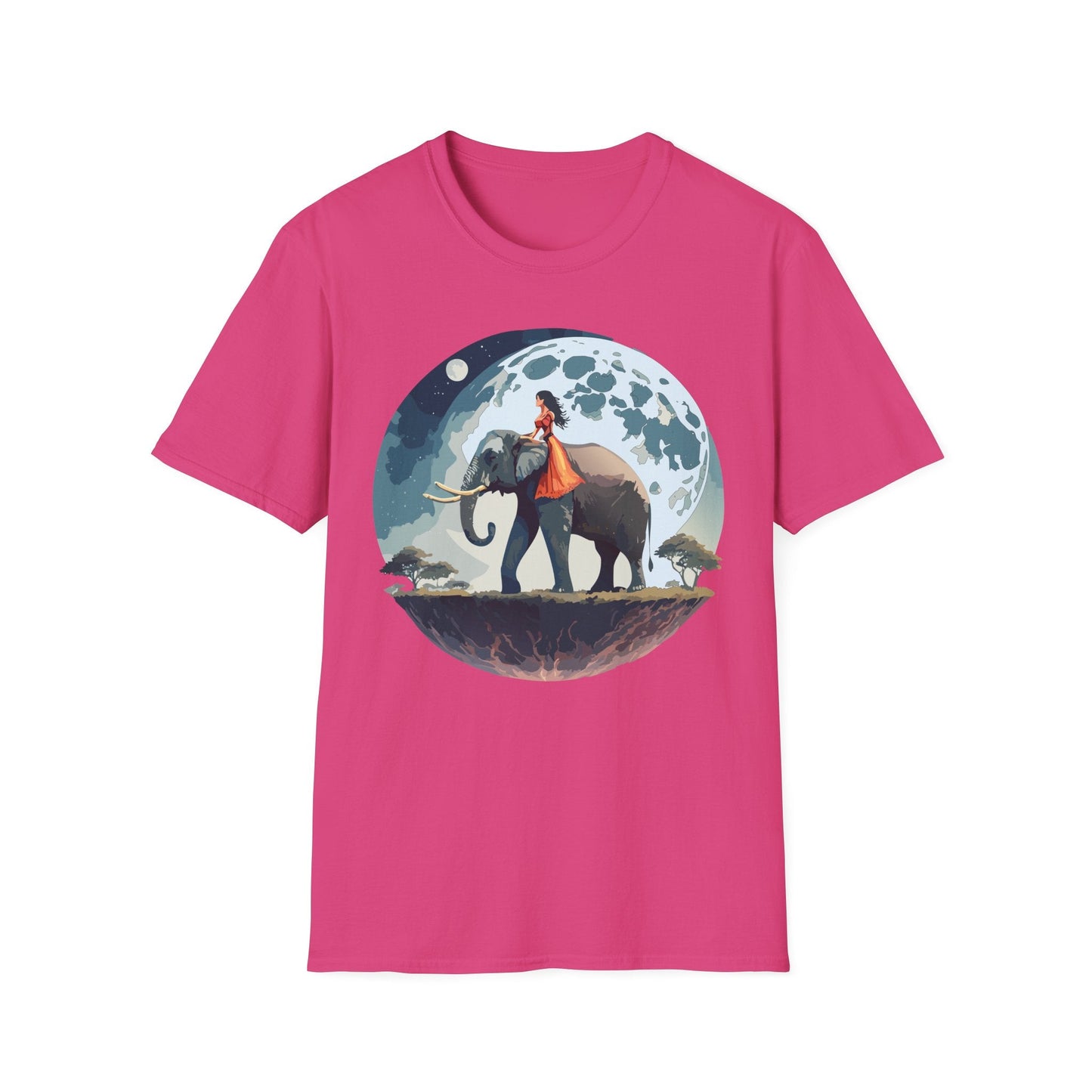 Womens Graphic T Shirt Art Design Tee SoftStyle Gildan 64000 100 Percent Ring Spun Cotton Comfort