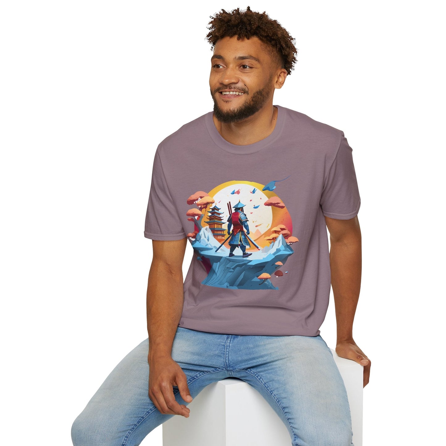 Samurai Shirt Unisex T Shirt Softstyle 64000 Gildan Tee For Everyday Comfort Durable Breathable