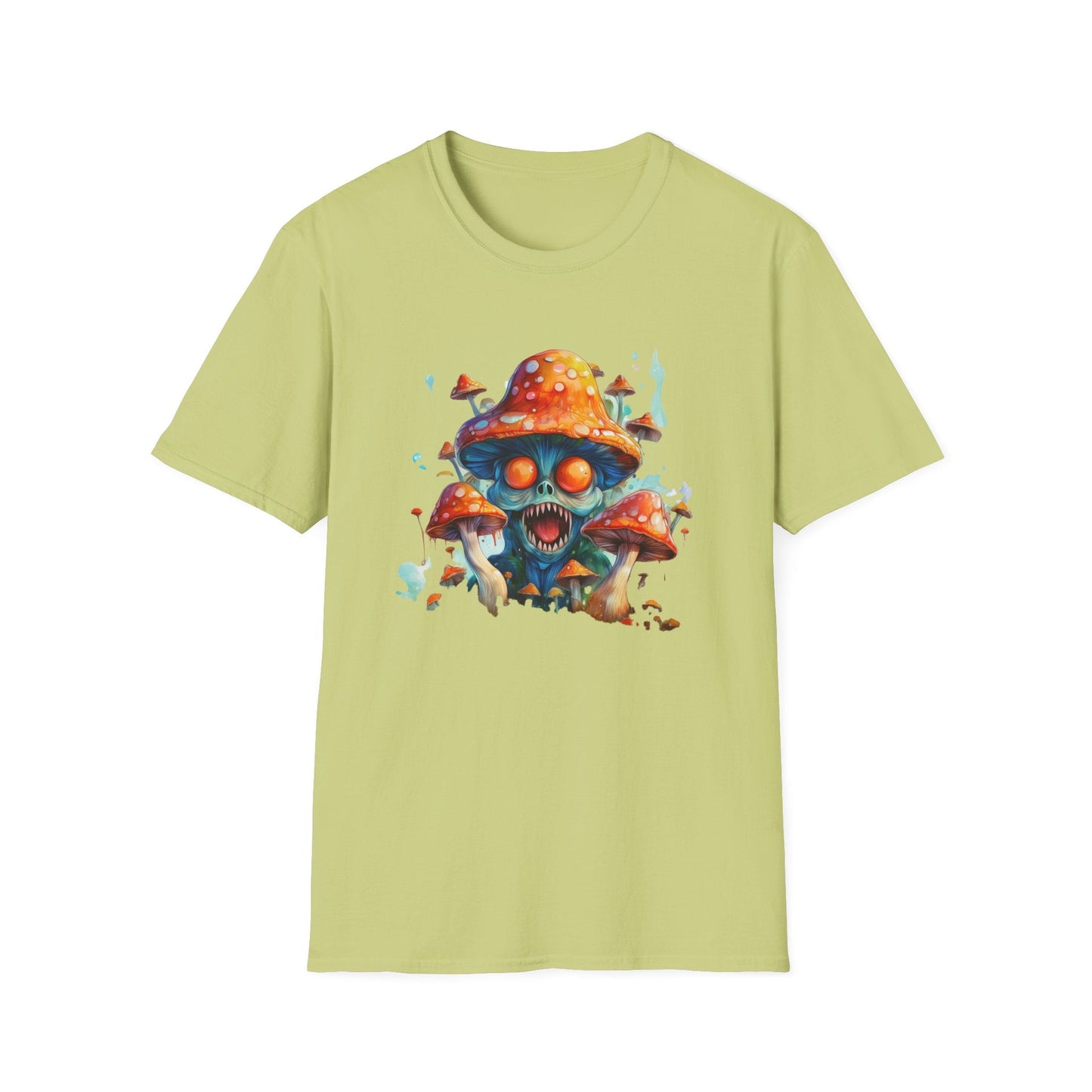 Mashroom Tee Shirt Unisex Softstyle 64000 Graphic Tee Funny Mashroom Design Gift