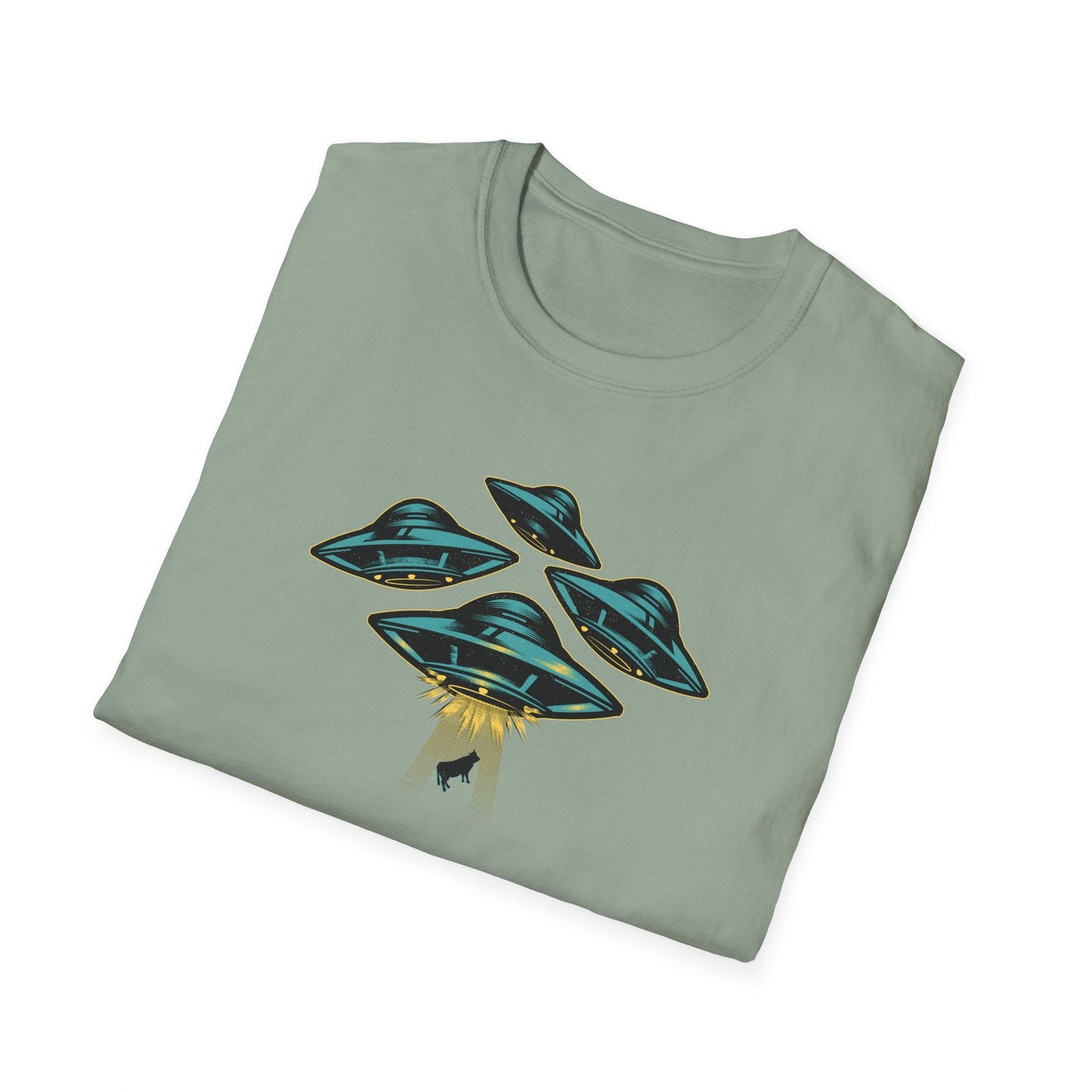 Funny T Shirts UFO Tees Funny Aliens Shirt  17