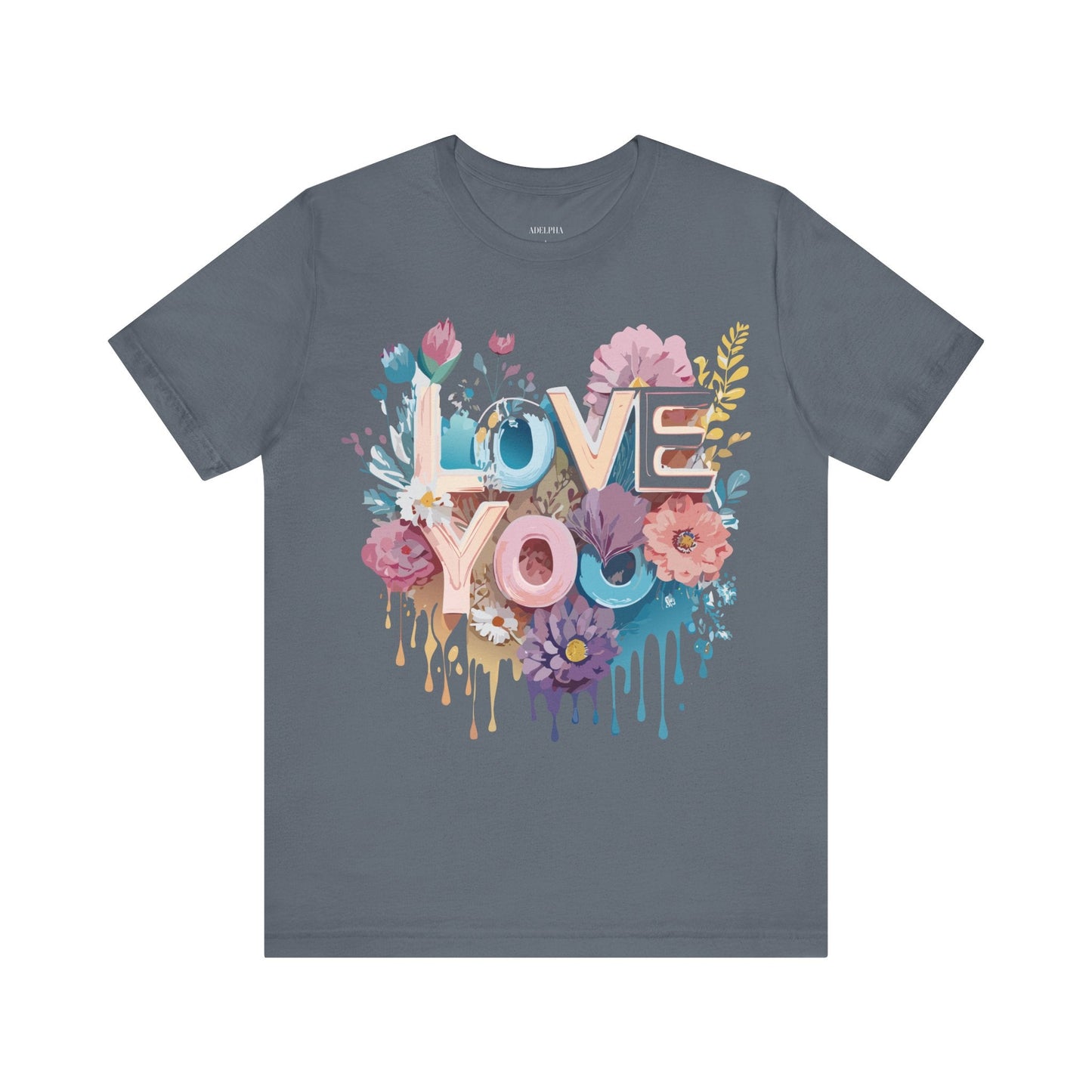 Valentine Graphic T Shirt Unisex Jersey Short Sleeve Adelpha Art Design Tee Vintage Inspired