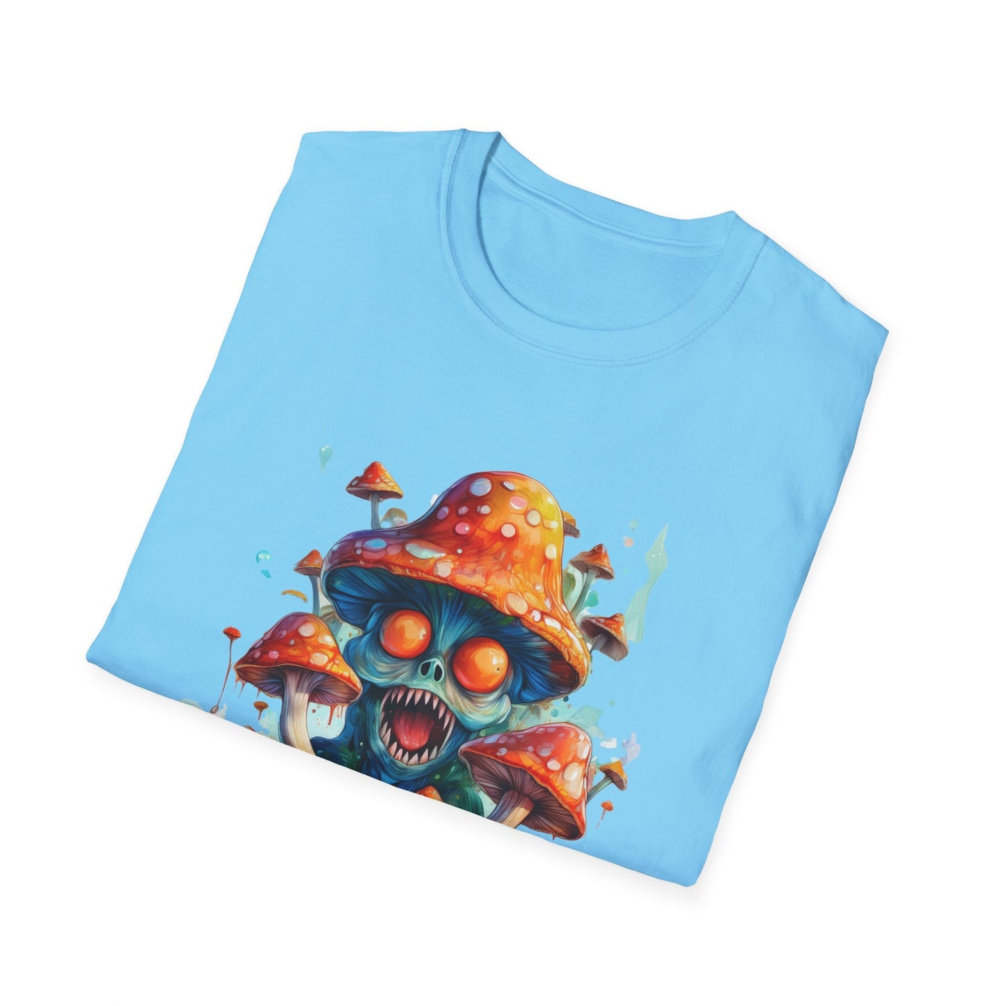 Mashroom Tee Shirt Unisex Softstyle 64000 Graphic Tee Funny Mashroom Design Gift