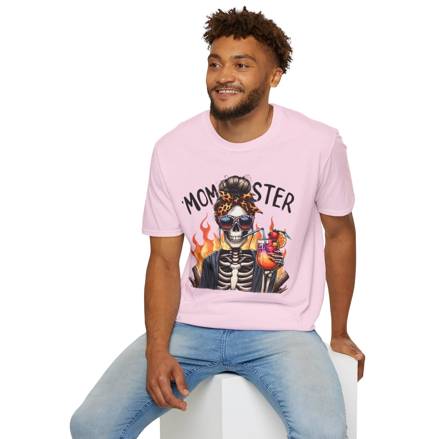 Skull Graphic Unisex Cotton T-shirt with Skeleton Artwork Design 13