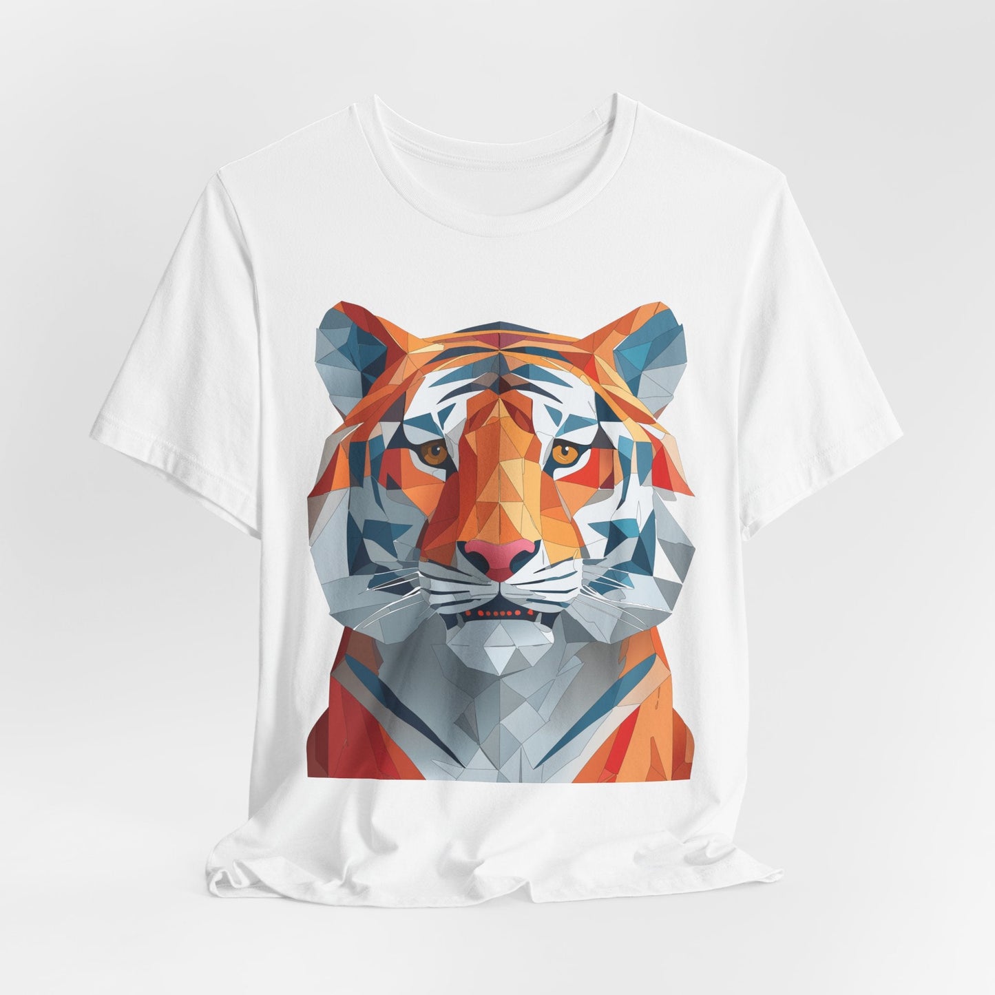 Unisex Animal Shirt With Art Design And Wildlife Theme Short Sleeve Tee For Everyday Wear