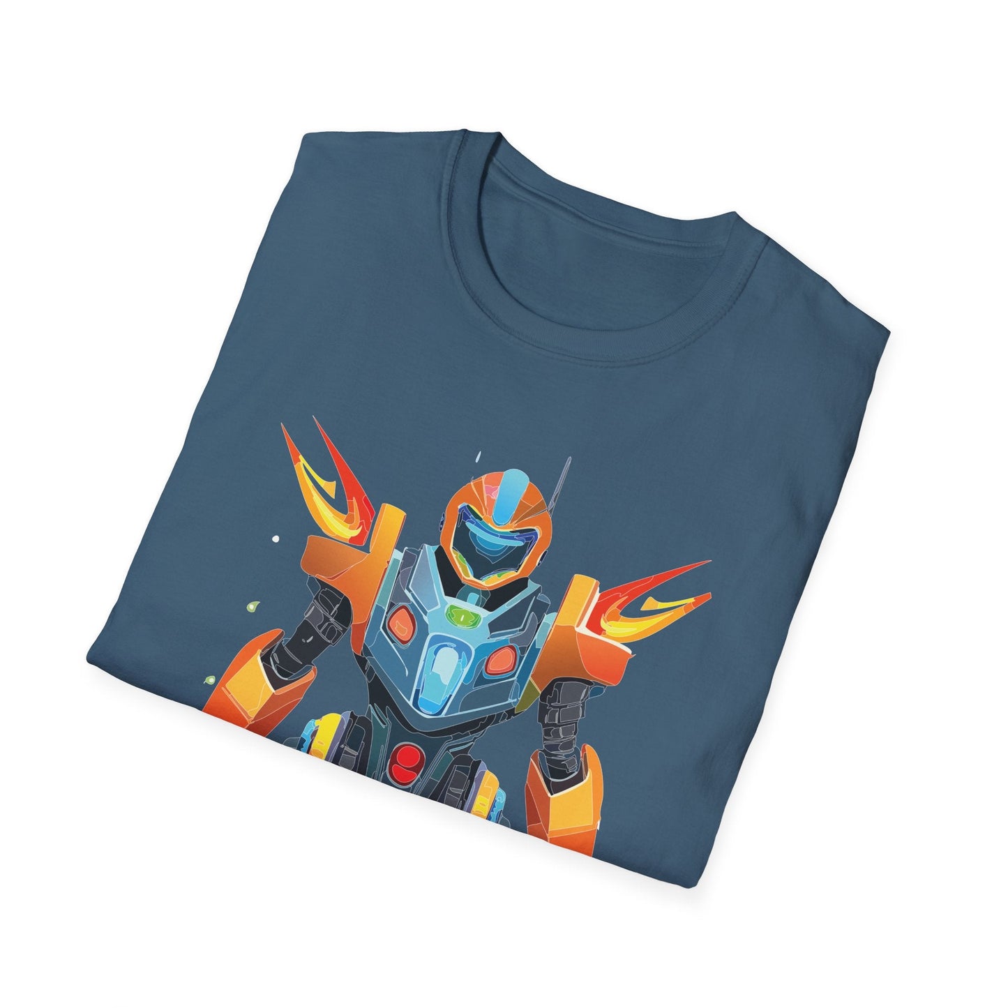 Cyborg Tee Unisex Robot Shirt Terminator Graphic Short Sleeve Tee Gildan Softstyle 64000 Cotton
