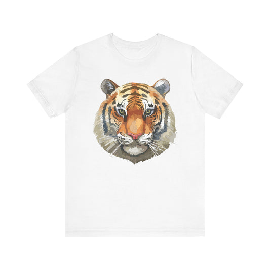 Unisex Tiger Tee, Animal Shirt, Tee Shirt with Tiger, Safari T-Shirt, Animal Tees, Big Cat Shirt, Safari T-Shirt 4