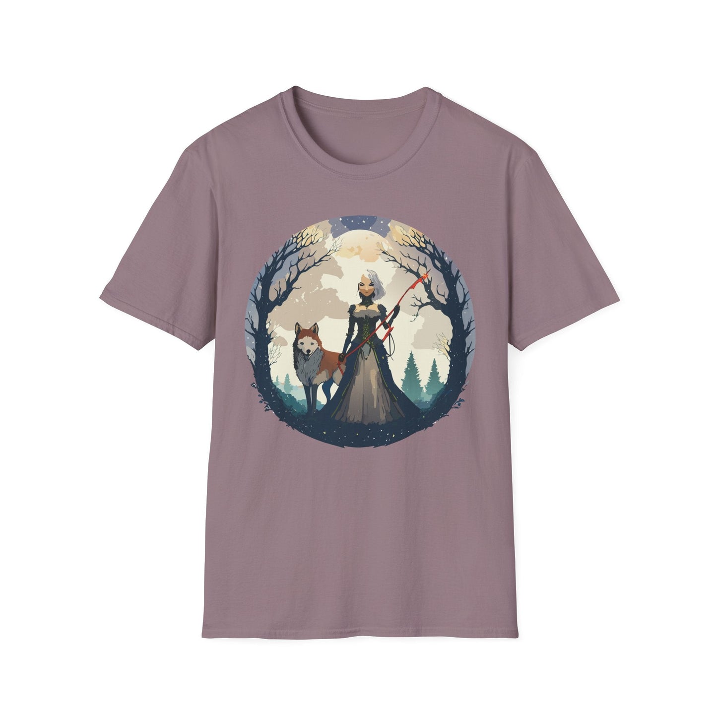 Womens Graphic T Shirts Ladies Art Design Tee Unisex Softstyle Cotton Tee Everyday Comfort
