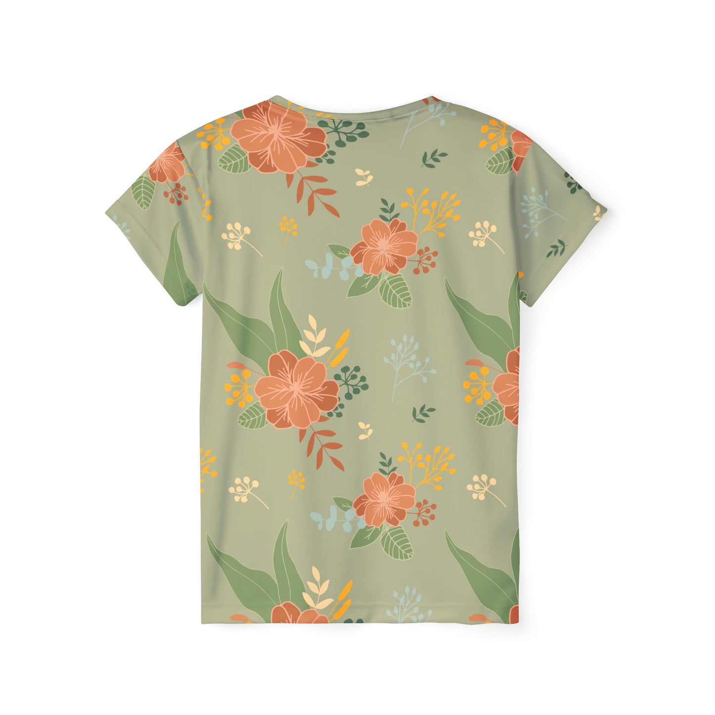 Floral Print Shirt, Shirt with Flowers