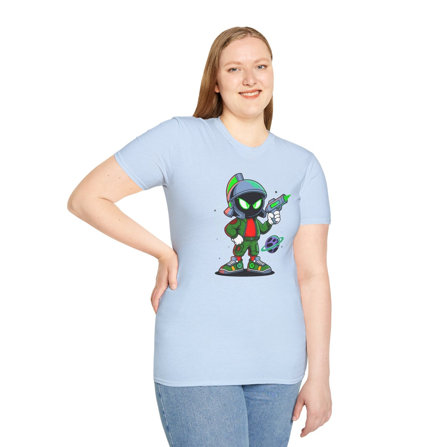 Unisex Cartoon T Shirt With Animation Design Funny Animals Tee Shirt For All Ages