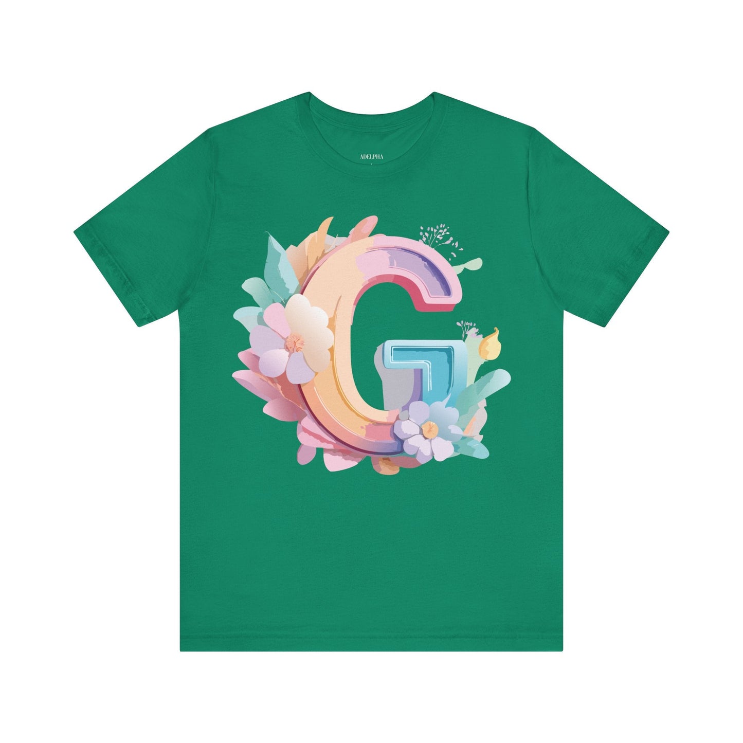 Letter G Shirt Unisex Graphic Tee by Adelpha Vintage Inspired Artwork for Everyday Style