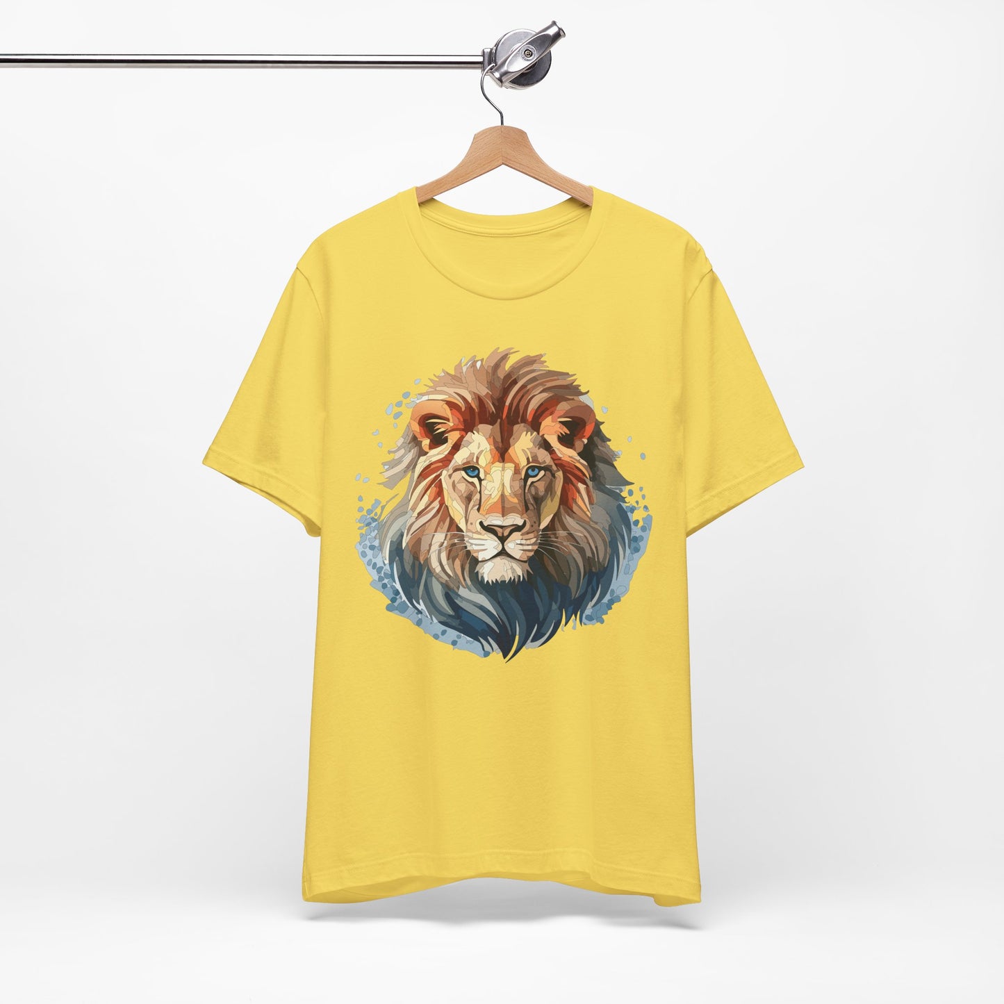 Lion Shirt, Animal Shirt, T-Shirt with Lion, Art Design Tee, Animal Tees, Safari T-Shirt 12
