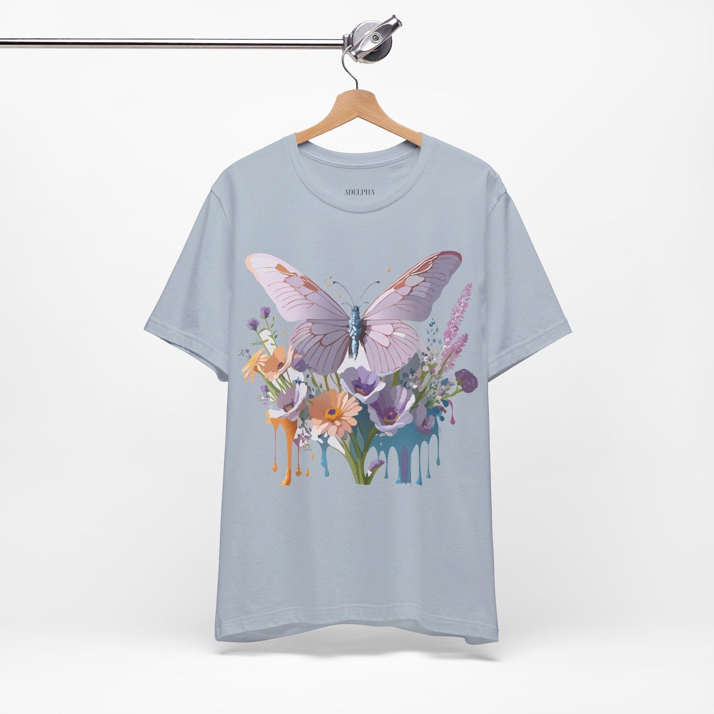 Butterfly Graphic Tee Unisex Adelpha Vintage Inspired Jersey