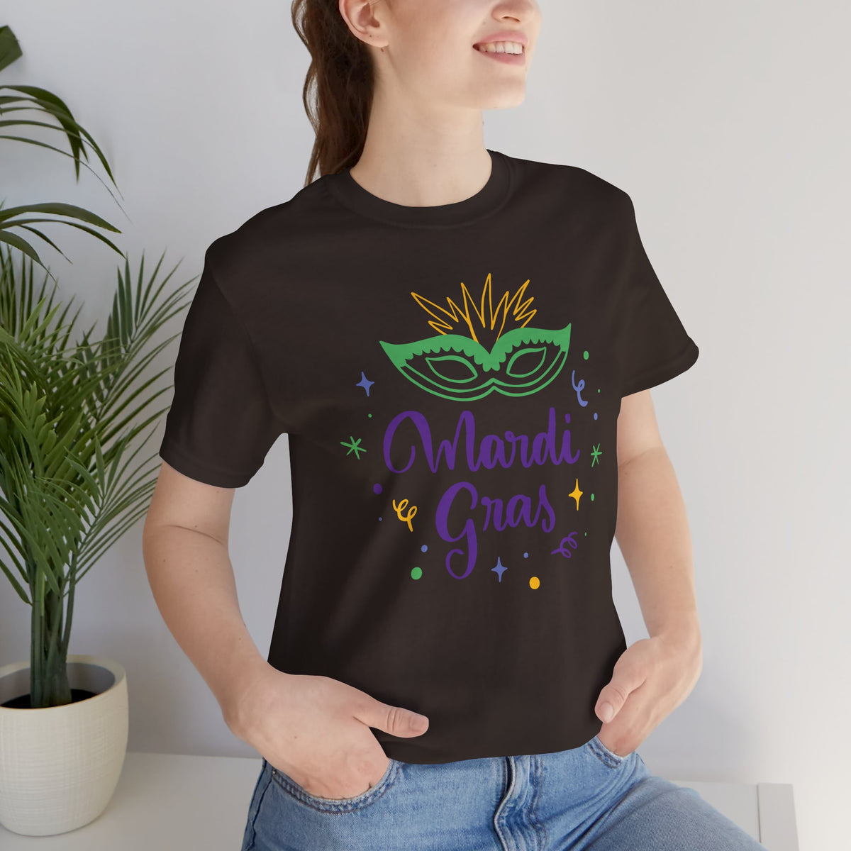 Camiseta unisex de algodón para carnaval