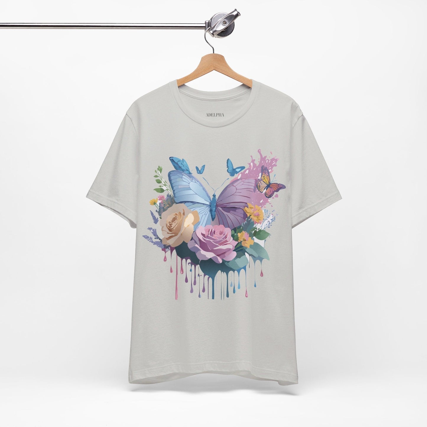 Butterfly Graphic Tee Unisex Jersey Short Sleeve Shirt Adelpha Art Design