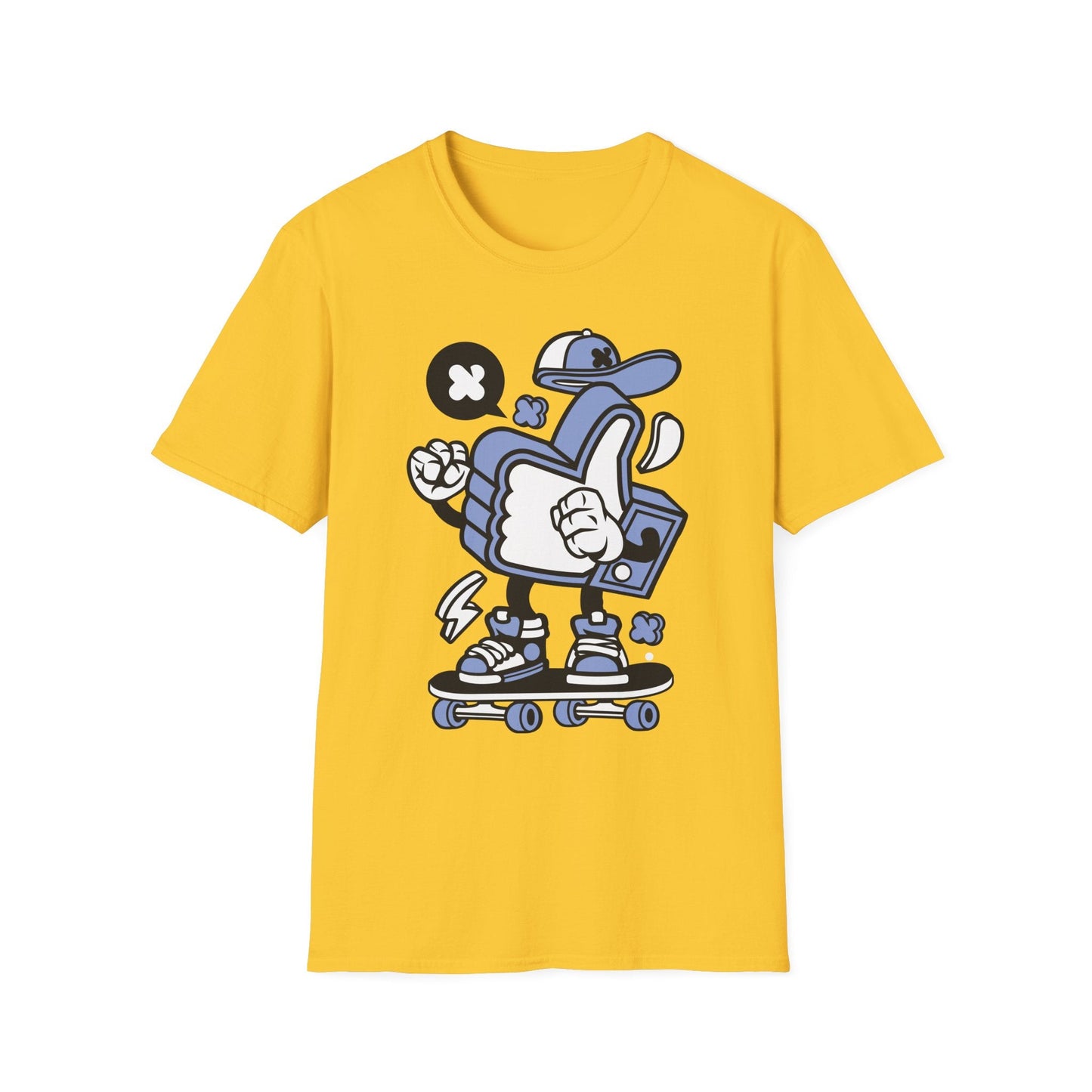 Cartoon T Shirt Animation Tee Funny Graphic Tee For Unisex Gildan Softstyle 64000 Cotton