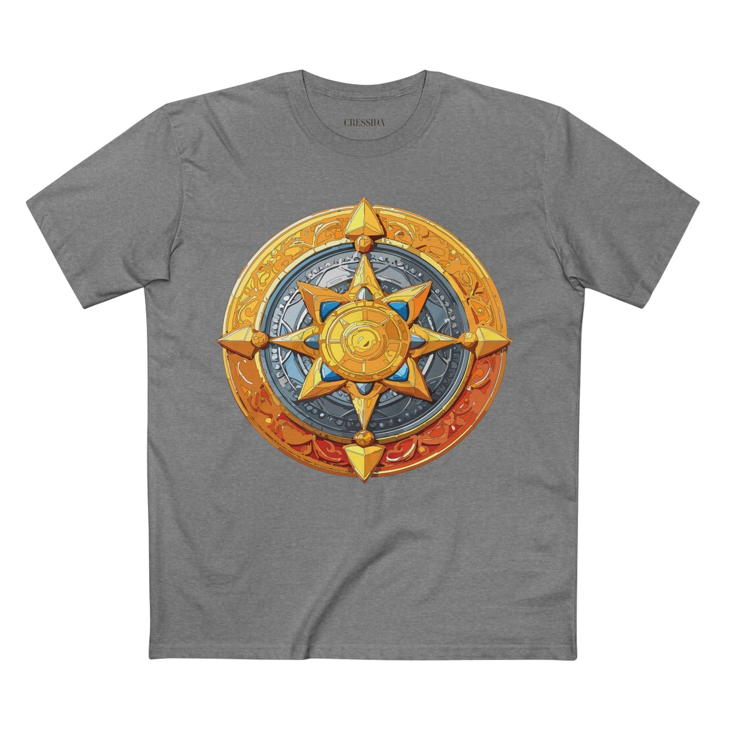 Antique Gold Coin Graphic Design T-Shirt Unisex 100 Cotton With Golden Print Artwork Tee 3