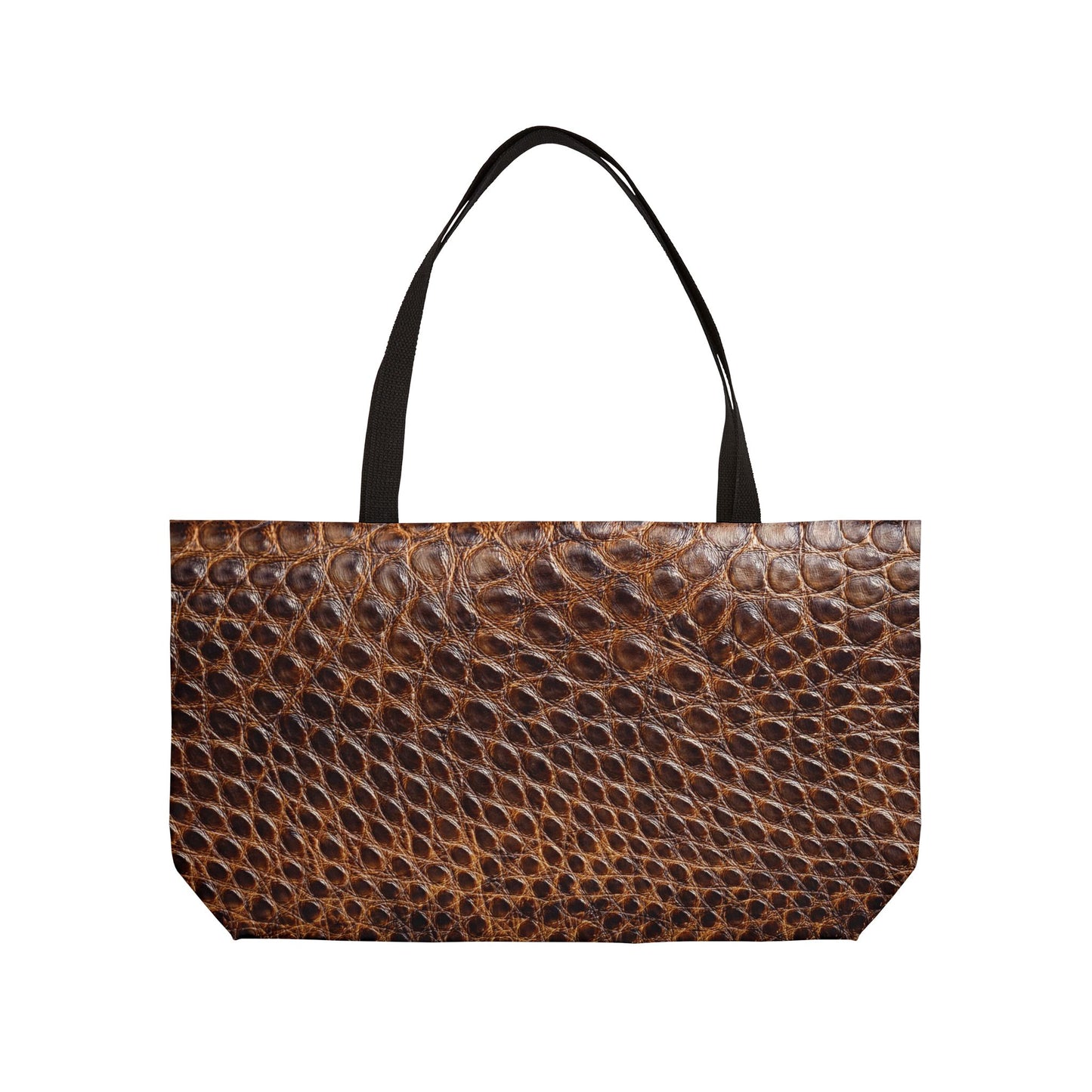 Leather Print Big Bag High-Quality 100% Spun Poly 24x13 Canvas Art Bag L-22