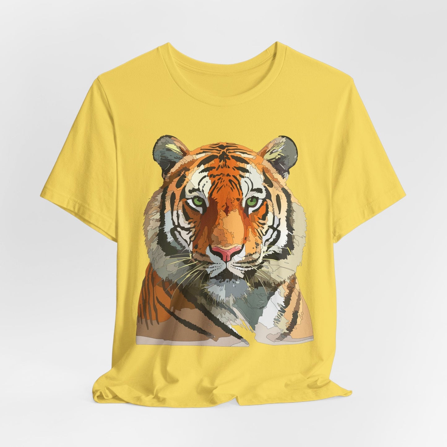 Unisex Animal Graphic Tee Shirt With Wildlife Art Design For Everyday Comfort Gildan 64000