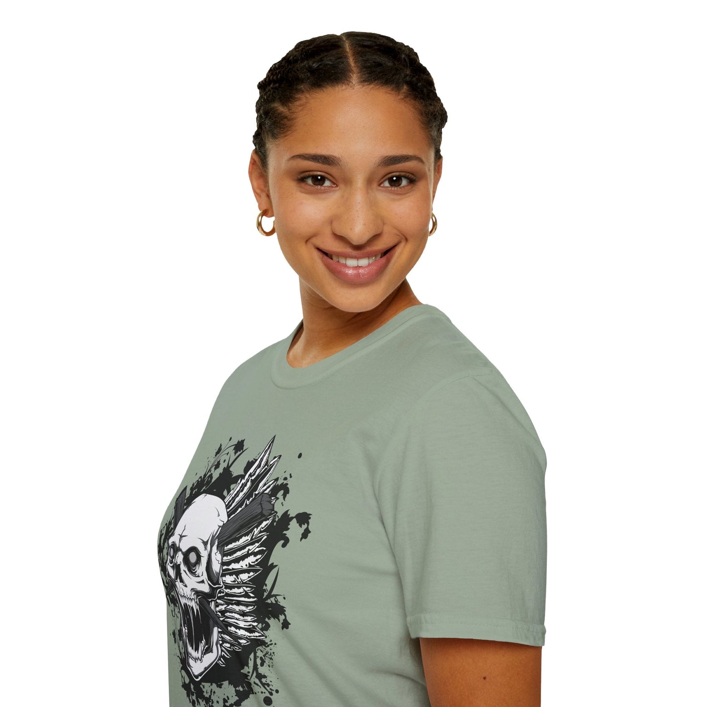 Art Design Graphic Tee Shirt Unisex Softstyle Gildan 64000 100 Percent Ring Spun Cotton