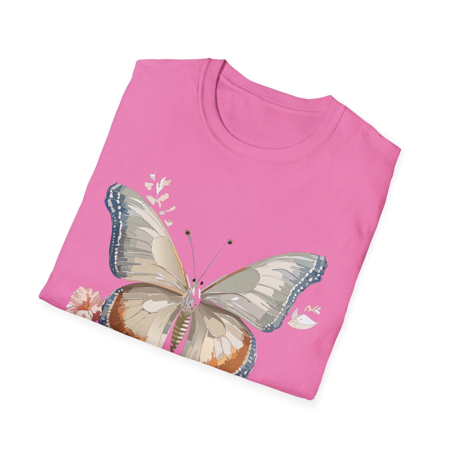 Butterfly Shirt Unisex Softstyle T Shirt Gildan 64000 Monarch Butterfly Tee Everyday Comfort