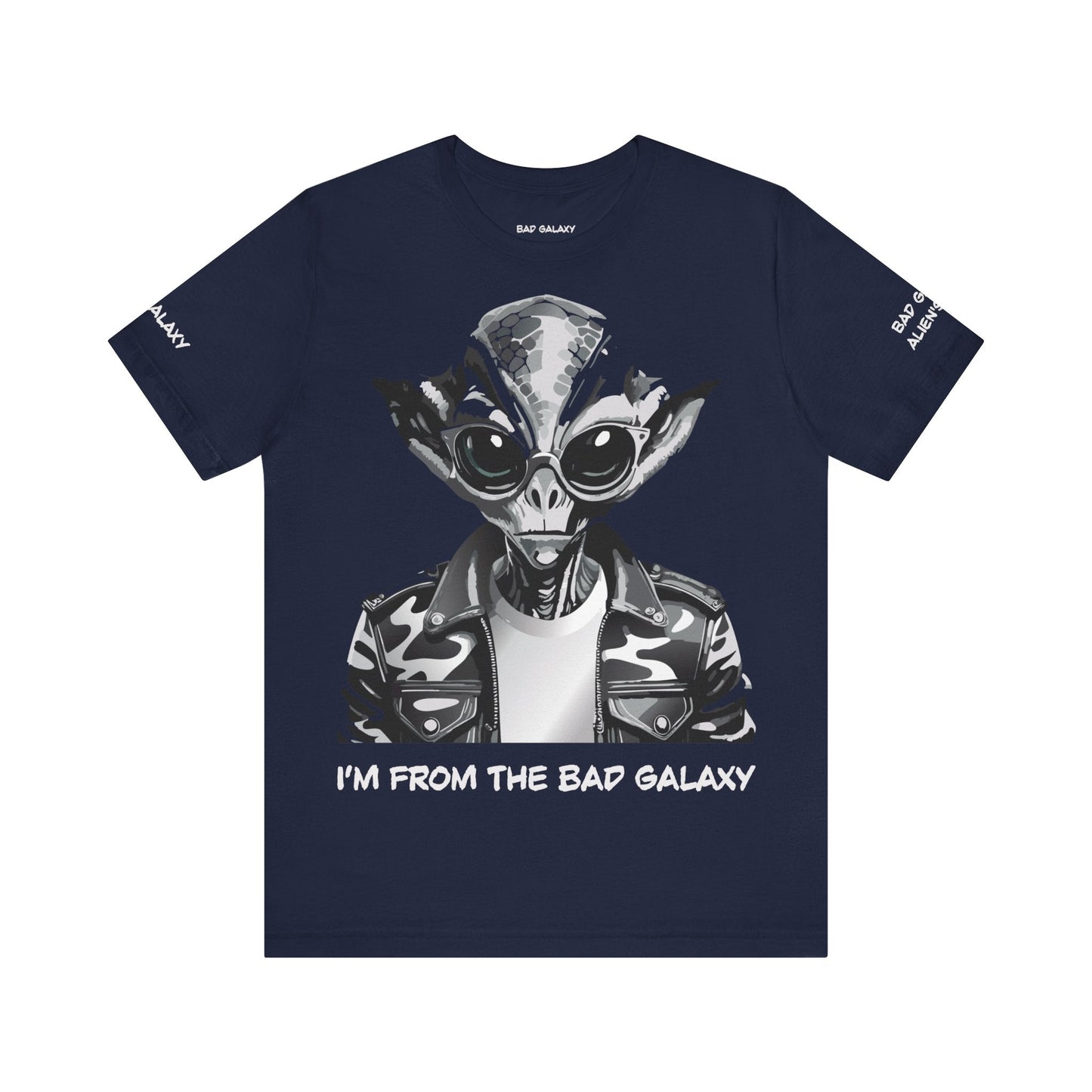 Alien T Shirt From Bad Galaxy Made To Order 100 Cotton Eco Friendly Inks Soft Comfortable