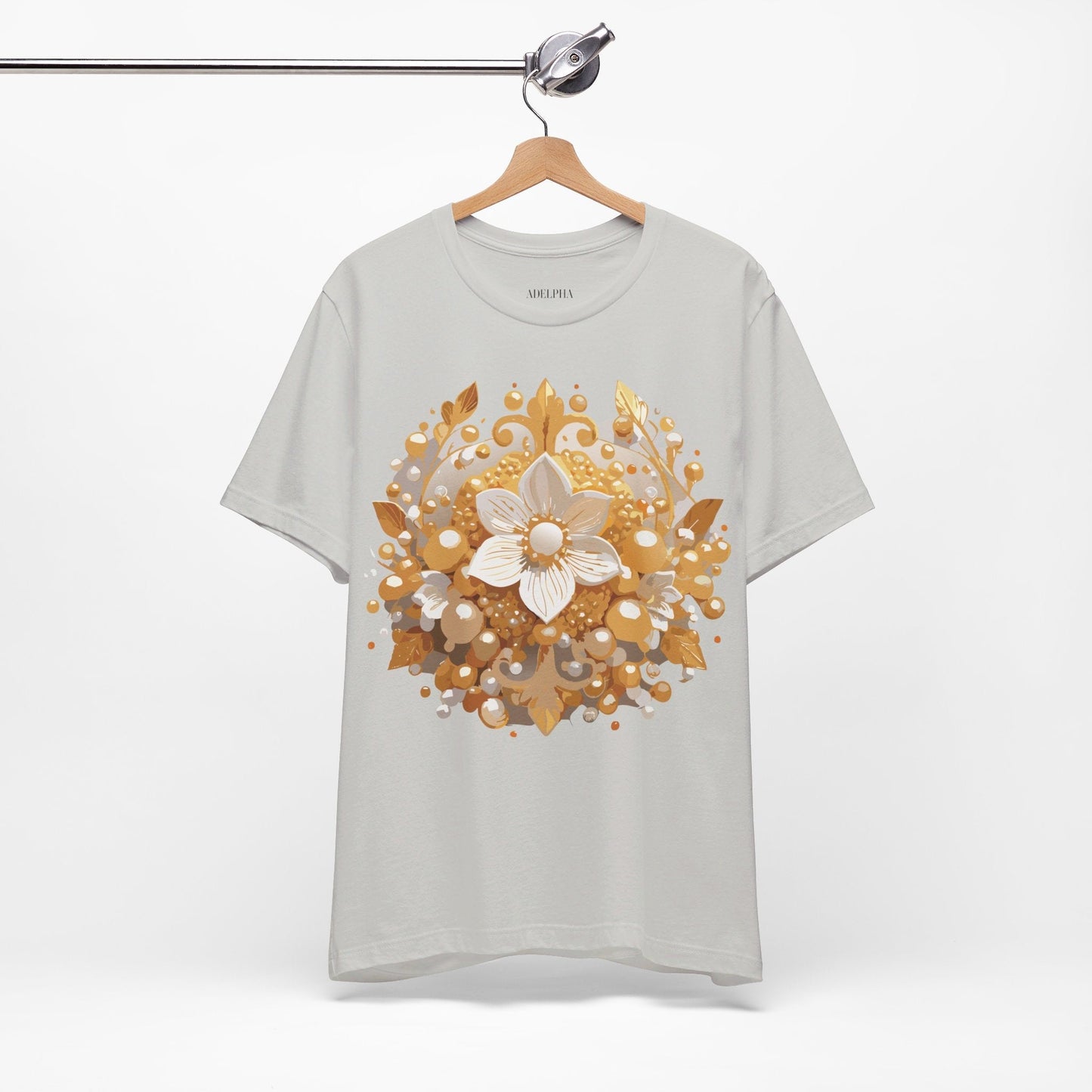 Jewelry Graphic Unisex 100 Cotton Vintage Treasure Art T-Shirt 26