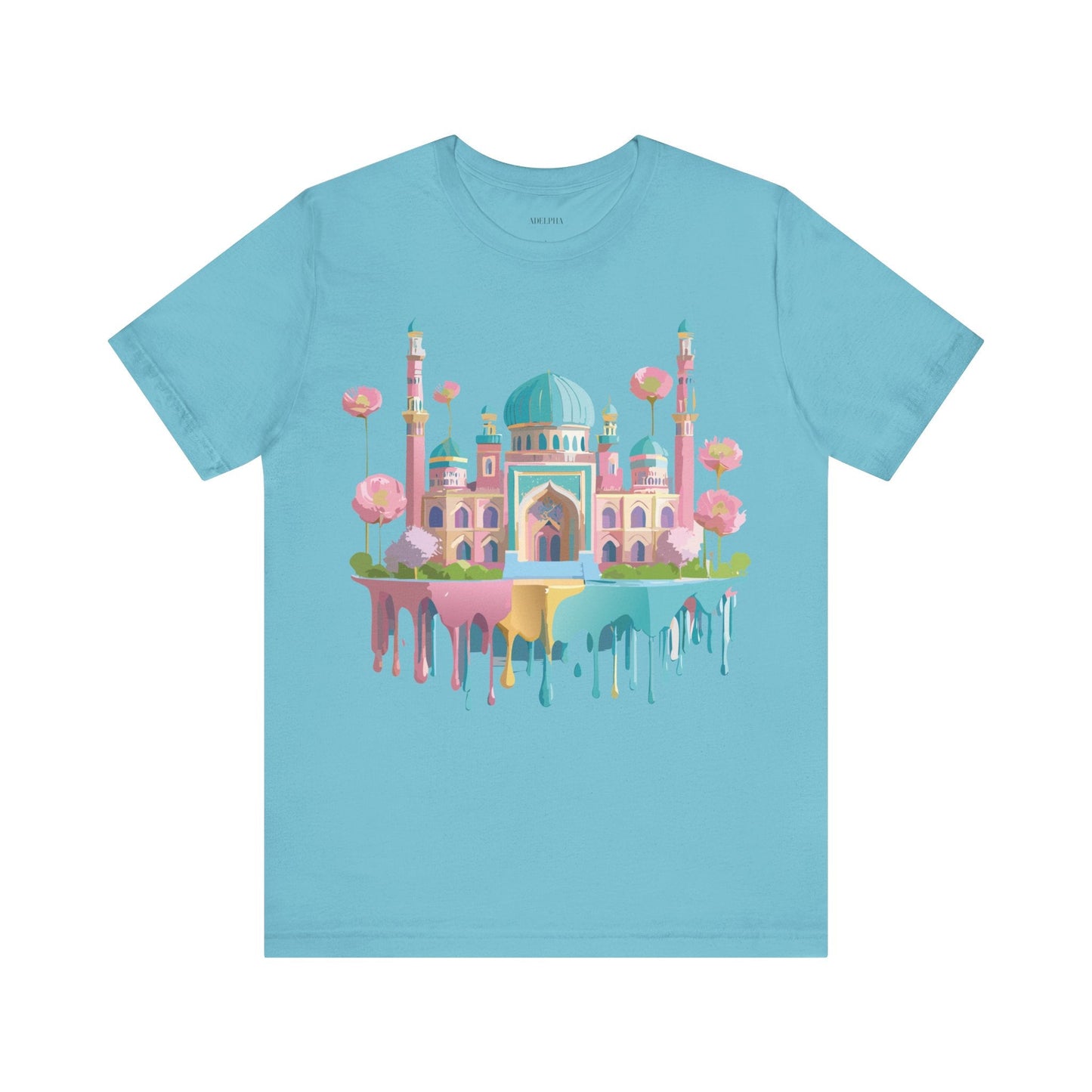 Tourist Shirt With Tashkent Graphic Tee Unisex Jersey Short Sleeve Vintage Inspired Artwork Adelpha