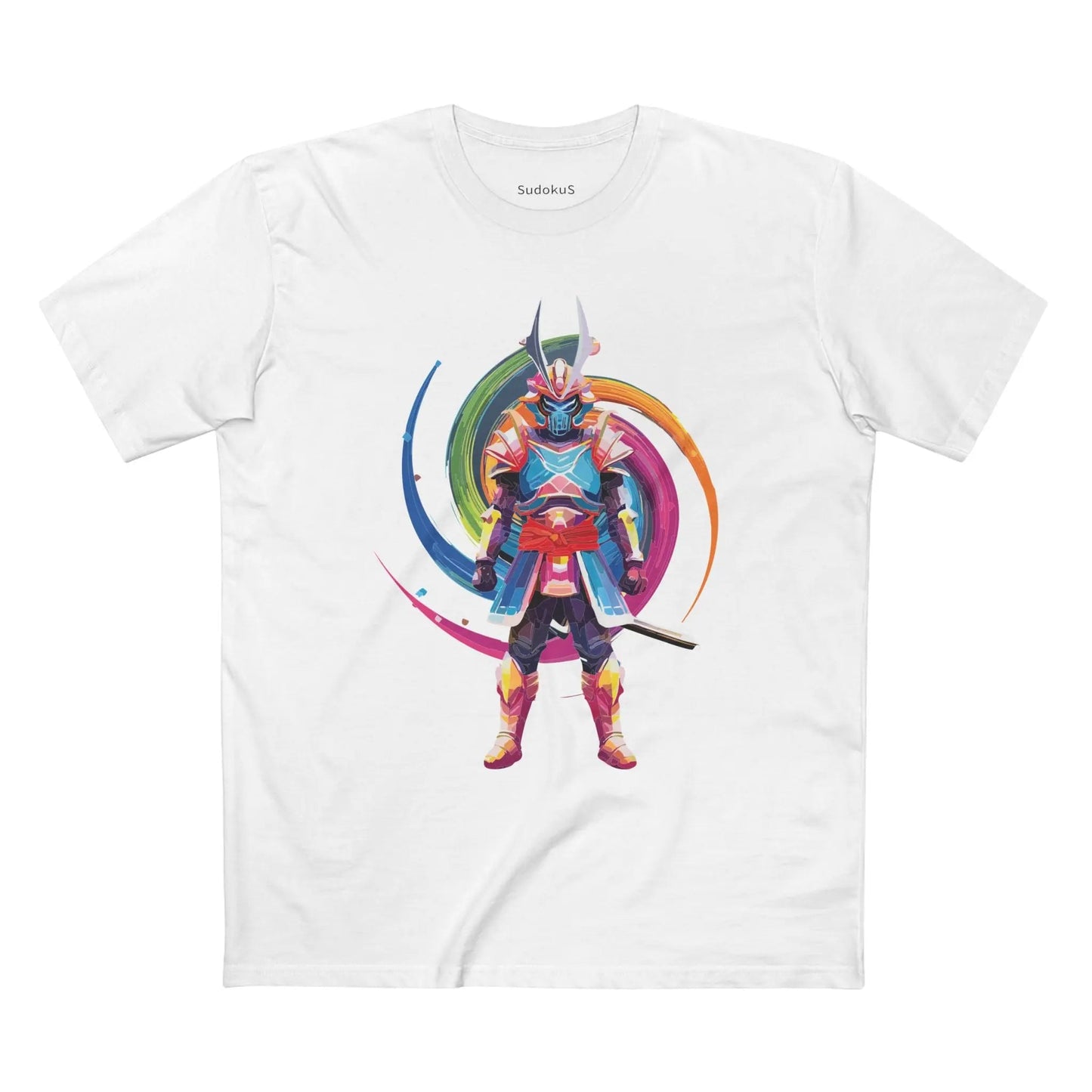 Samurai Graphic Unisex 100 Cotton Staple Tee 36