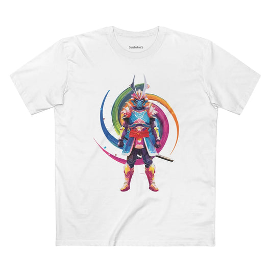 Samurai Graphic Unisex 100 Cotton Staple Tee 36