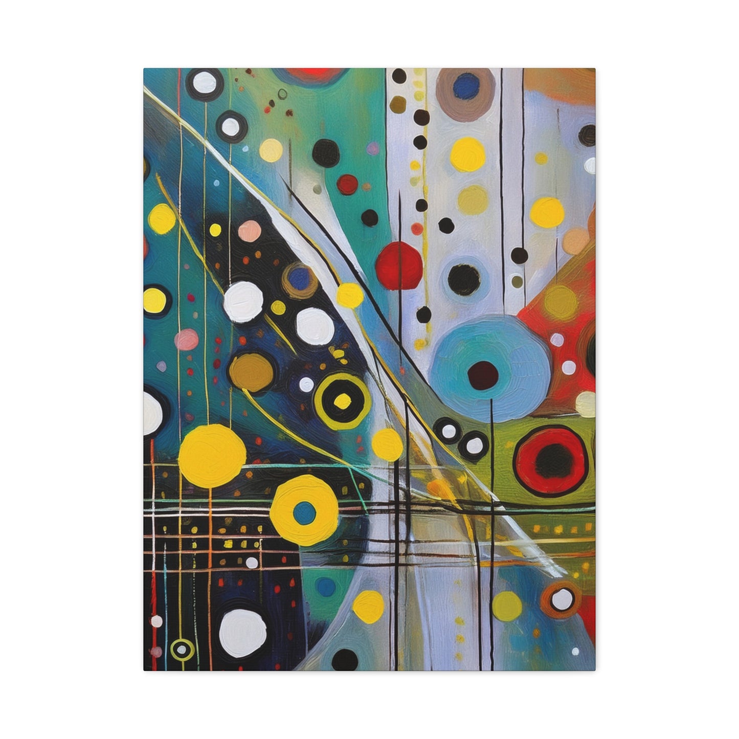 Abstract Oil Painting Print Canvas 20x24,20x30,24x30 24x32,24x36,30x40 32x48,36x48,40x60 Pine-Wood Inner Frame ABS-116