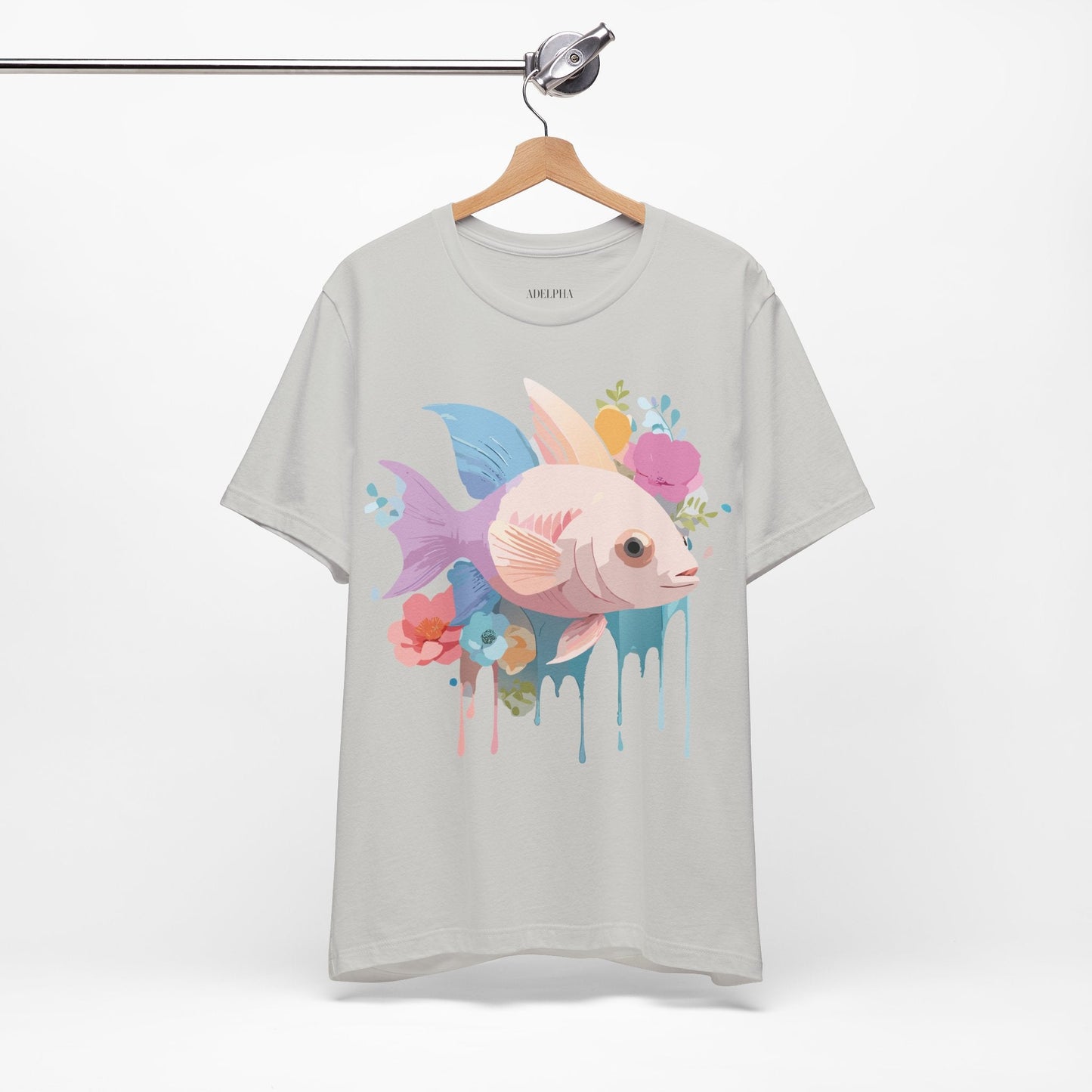 Adelpha Graphic Unisex Tee With Vintage Inspired Artwork Short Sleeve Premium Quality Cotton
