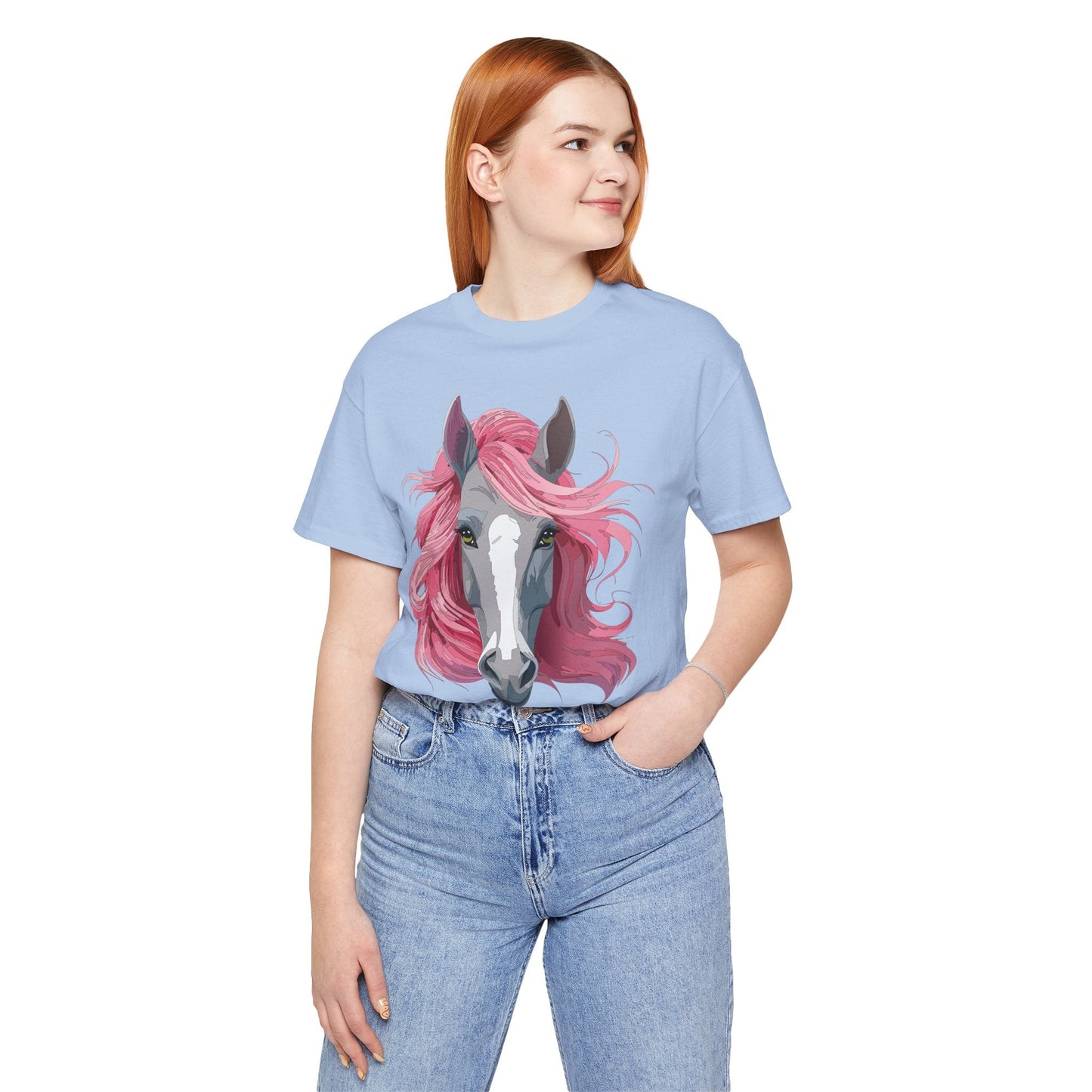 Unisex Animal Art Design Tee Shirt With Wild Animals Graphic Short Sleeve Everyday Wear