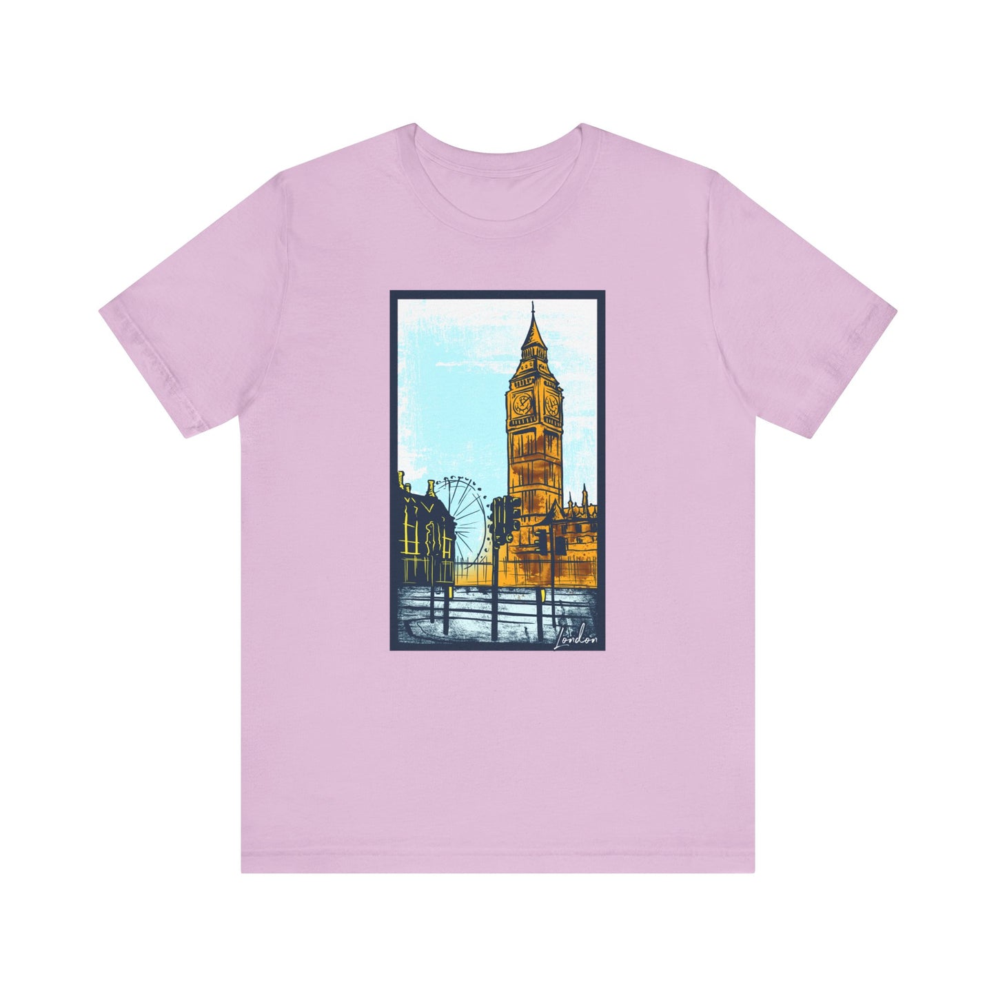 Retro Poster London Graphic Design Tee, London Shirt, Vintage Tees, Art Design T-Shirt, Graphic Tee, Retro Art Shirts