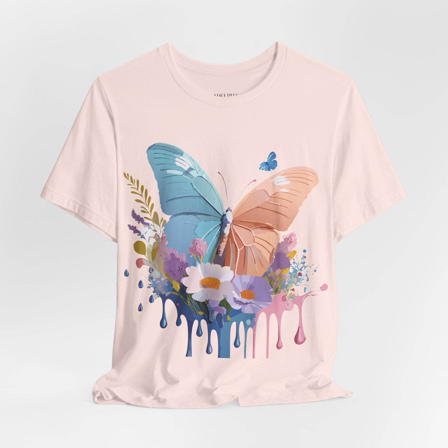 Butterfly Graphic Tee By Adelpha Unisex Vintage Inspired Art Shirt