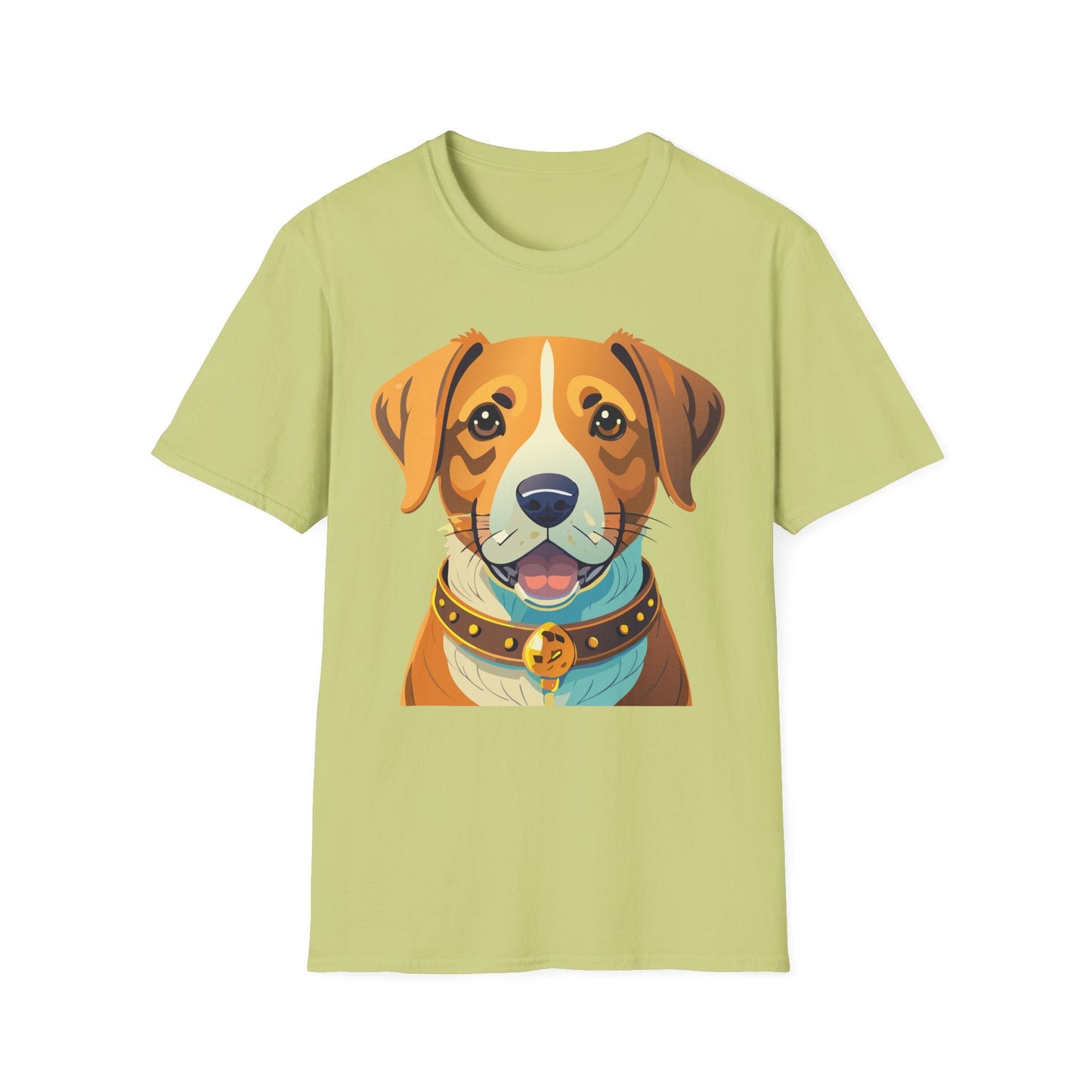 Dog Shirt Unisex Animal Tee Gildan Softstyle 64000 Cotton Tee