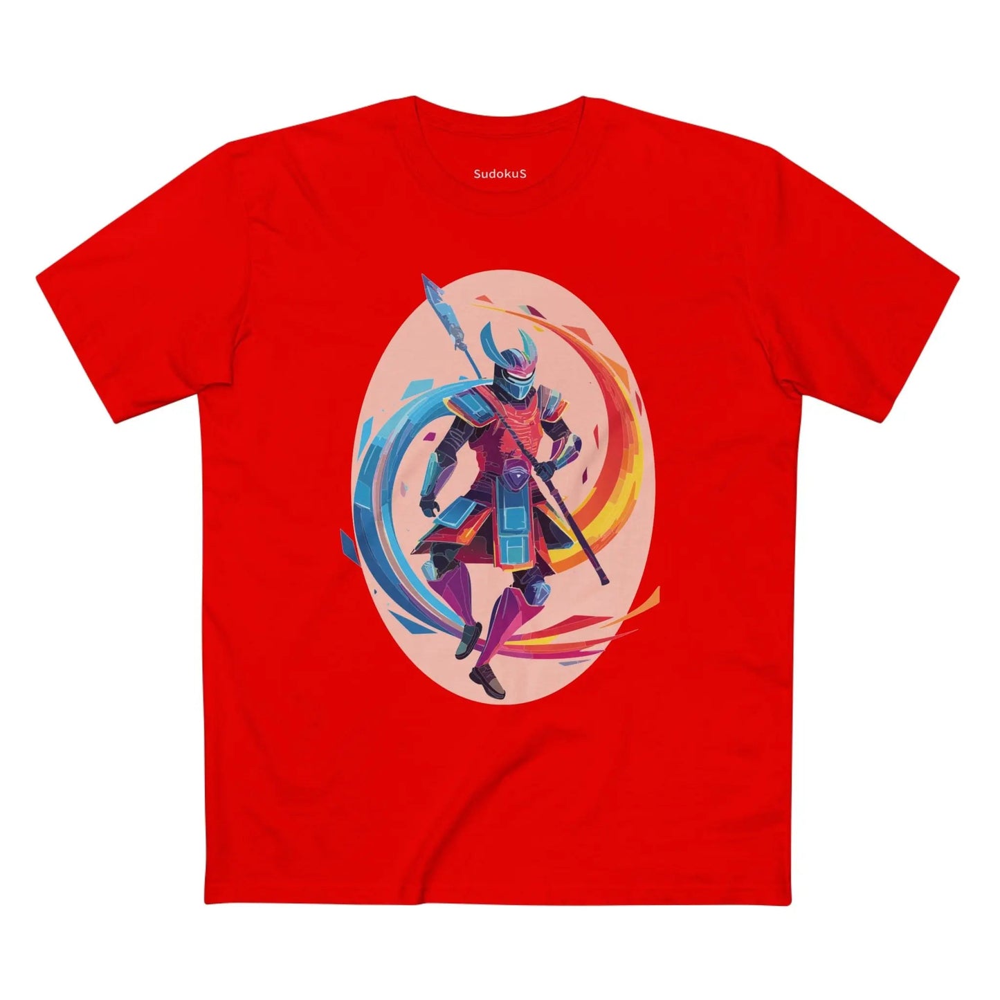 Samurai Graphic Unisex 100 Cotton Staple Tee 20