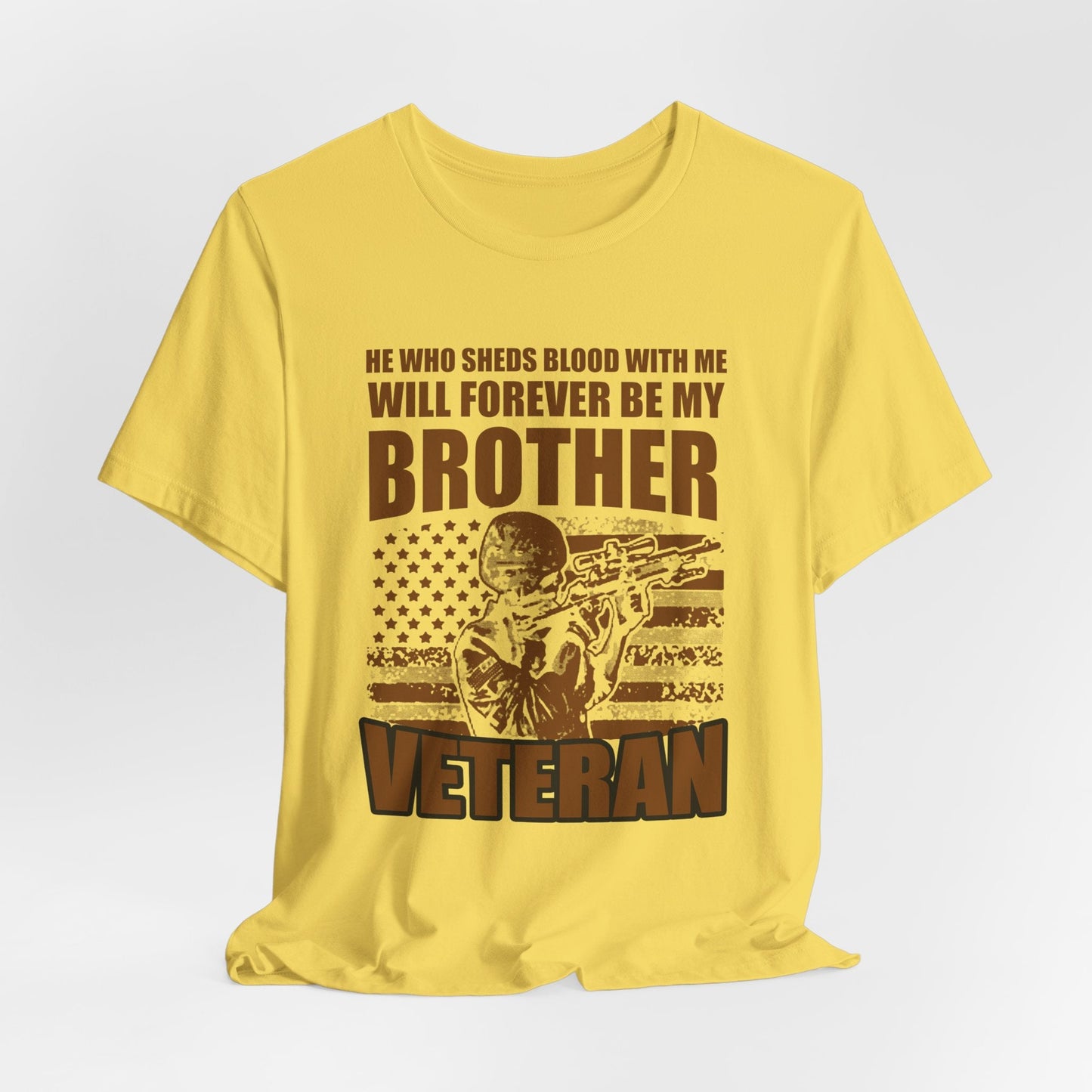Army Veteran Patriotic Graphic Design Unisex Cotton T-Shirt v47