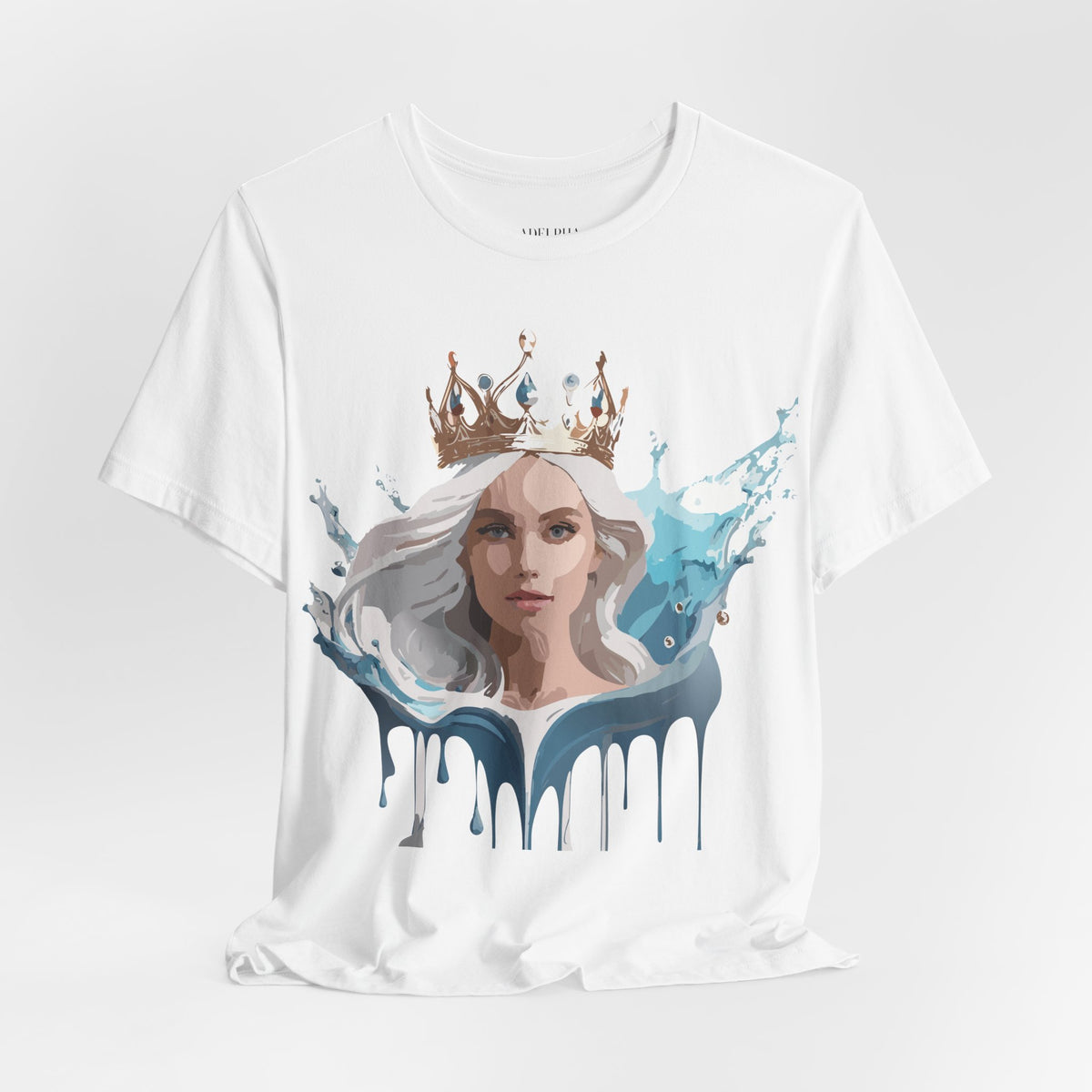 Queen Graphic Unisex Cotton Bella+Canvas Tee with Art Design m180