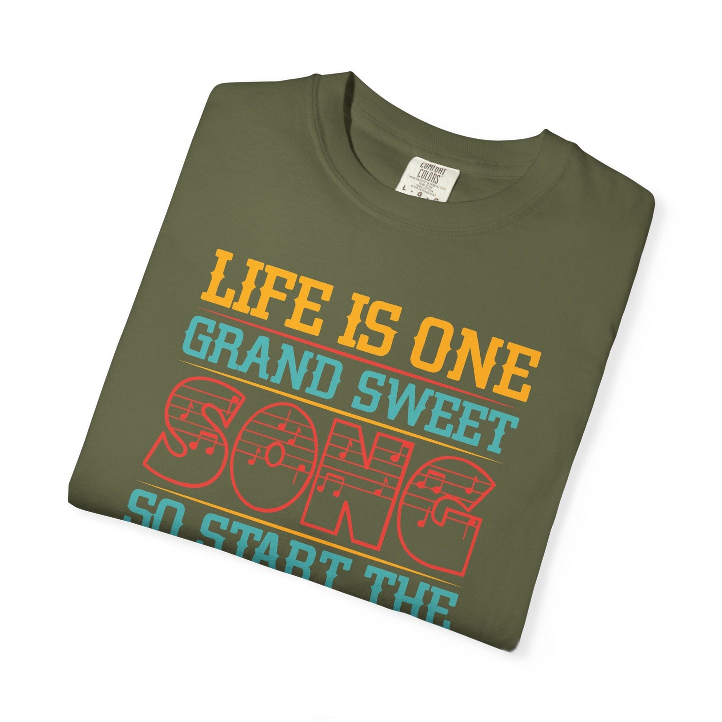 Music Graphic Design Unisex Cotton T-shirt 023