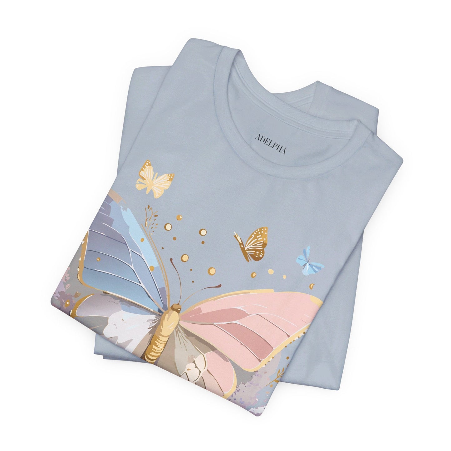 Butterfly Graphic Tee Adelpha Unisex Short Sleeve Shirt Vintage Inspired Art