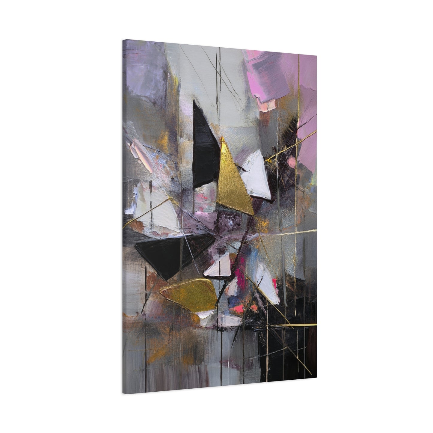 Abstract Oil Painting Print Canvas 20x24,20x30,24x30 24x32,24x36,30x40 32x48,36x48,40x60 Pine-Wood Inner Frame ABS-217