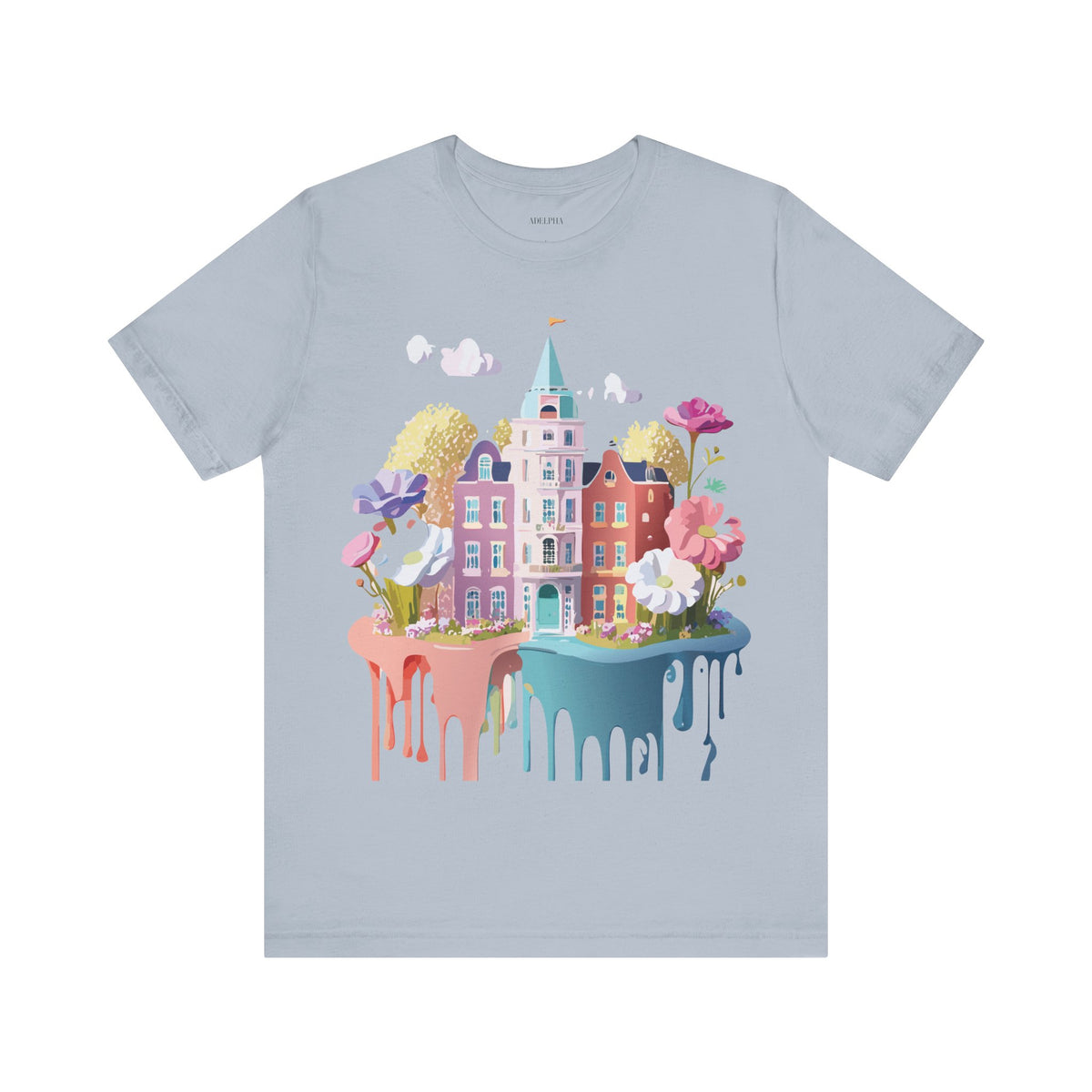 Unisex Cotton Bella+Canvas Tee with Amsterdam