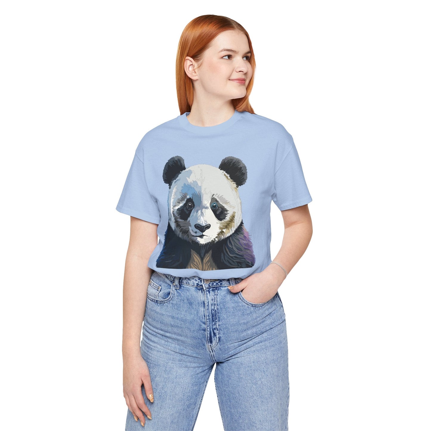 Unisex Animal Graphic Art Tee Shirt Softstyle Cotton Gildan 64000 Wild Animals Design