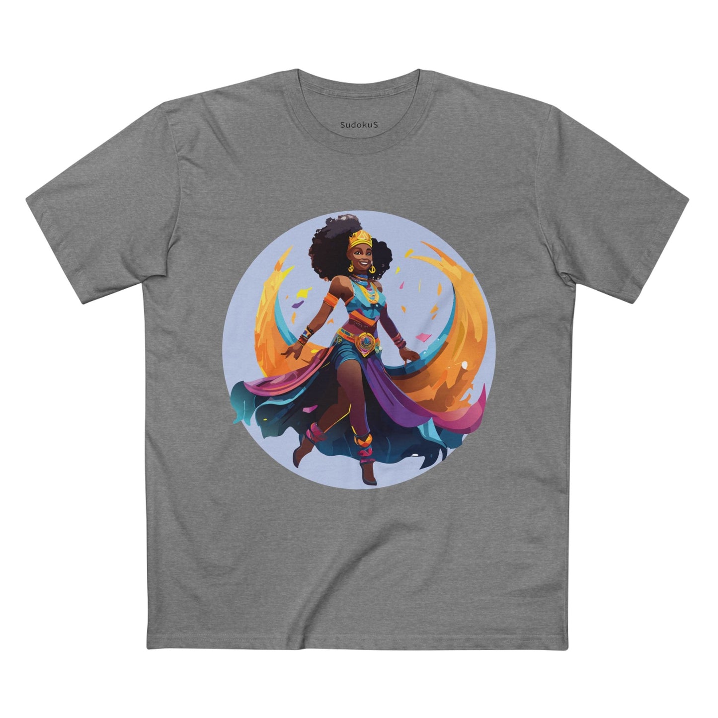 Dancer Graphic Unisex 100 Cotton Staple Tee 19