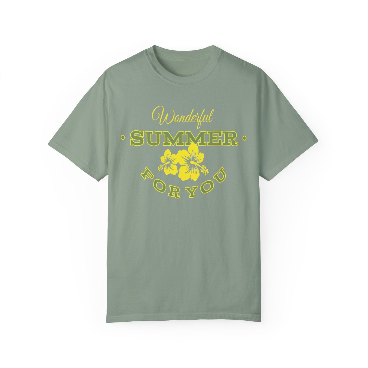 Unisex T-shirt with summer design